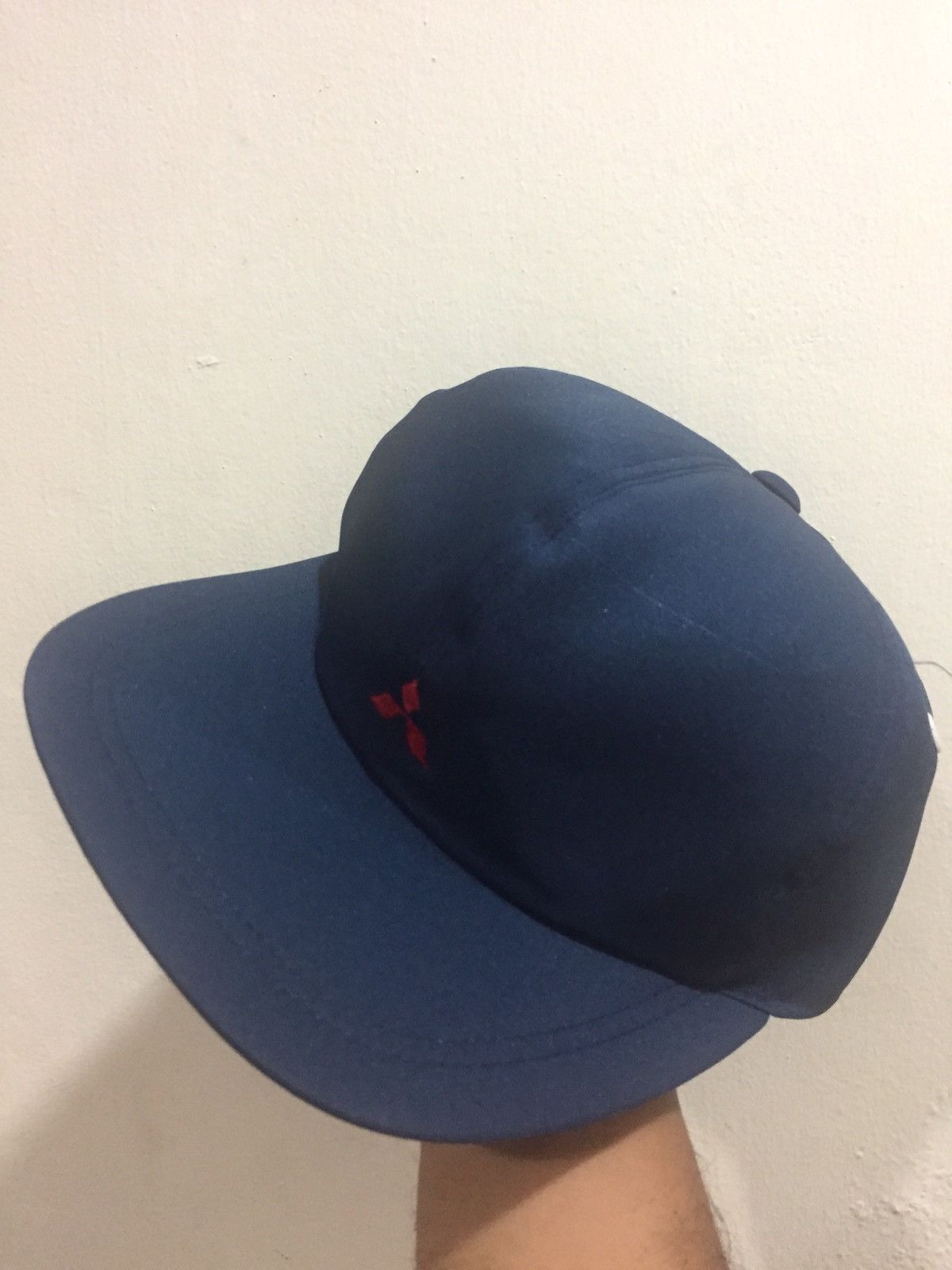 Japanese Brand 🔥Vintage🔥 Mitsubishi Japan Industrial Hat Size ONE SIZE - 2 Thumbnail