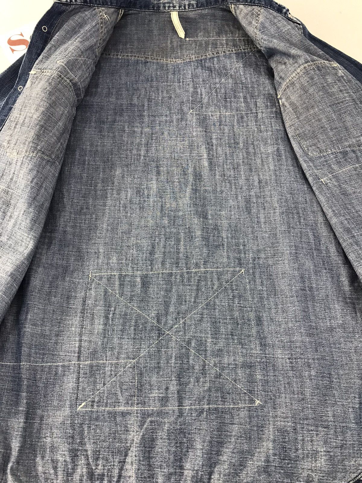 Japanese Brand × Vintage Vintage Ungrid Fashion Patchwork Jeans Snap Button Up Style Size US S / EU 44-46 / 1 - 8 Thumbnail