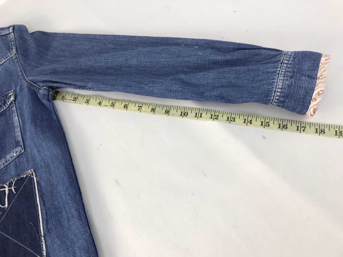 Japanese Brand × Vintage Vintage Ungrid Fashion Patchwork Jeans Snap Button Up Style Size US S / EU 44-46 / 1 - 15 Thumbnail