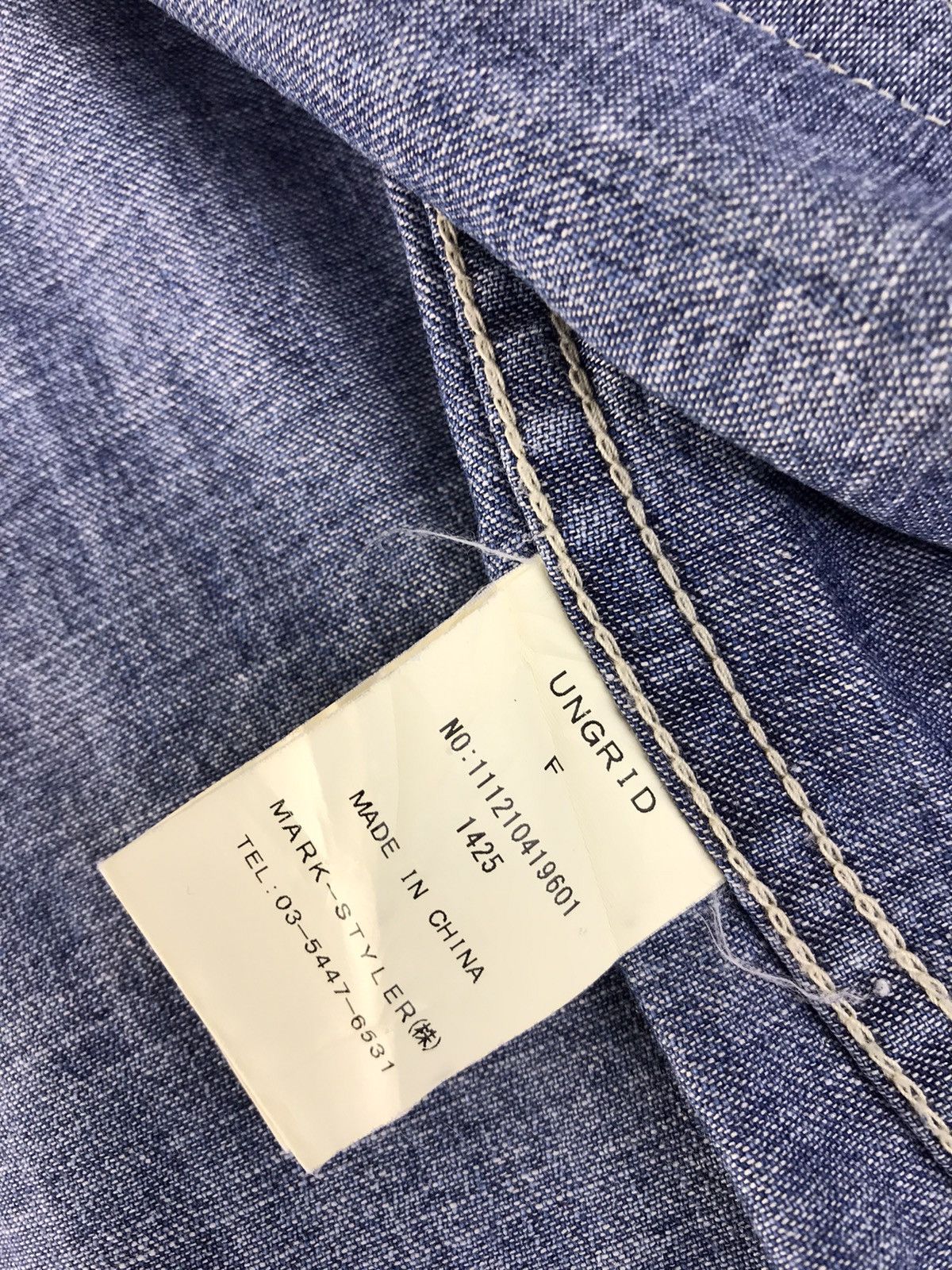 Japanese Brand × Vintage Vintage Ungrid Fashion Patchwork Jeans Snap Button Up Style Size US S / EU 44-46 / 1 - 10 Thumbnail