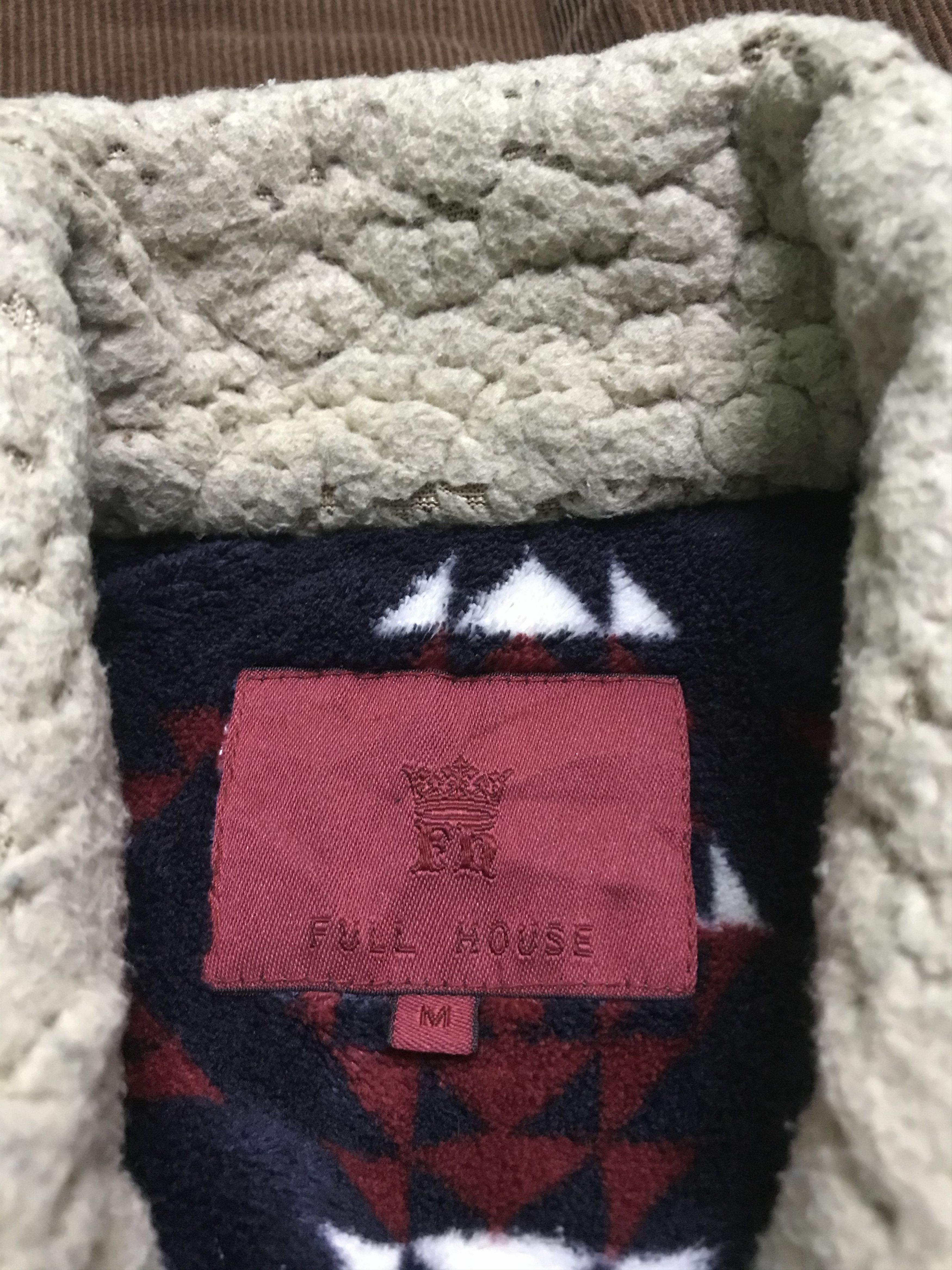 Vintage Full house trucker sherpa cudroy brown jacket Size US S / EU 44-46 / 1 - 5 Thumbnail