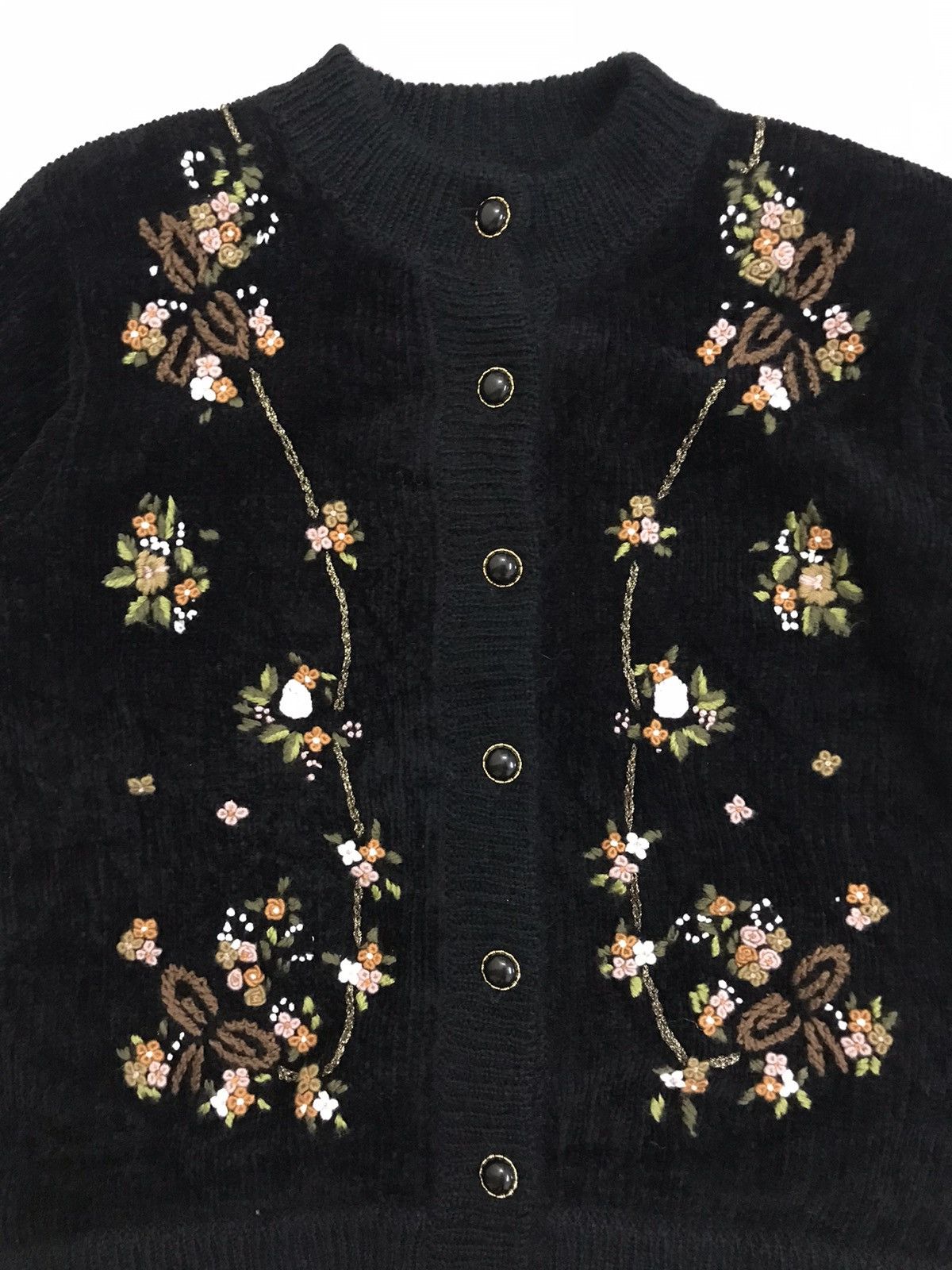 Japanese Brand × Vintage 💥RARE💥 Vintage Japanese Wool Quilted Jacket Embroidery Size L / US 10 / IT 46 - 5 Thumbnail