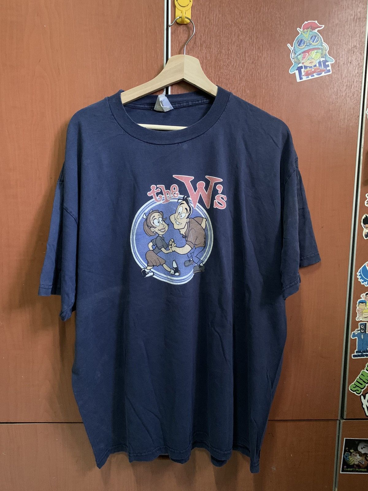 image of Band Tees x Rock Band Vintage The W’S Ska Band T-Shirt in Purple, Men's (Size Large)