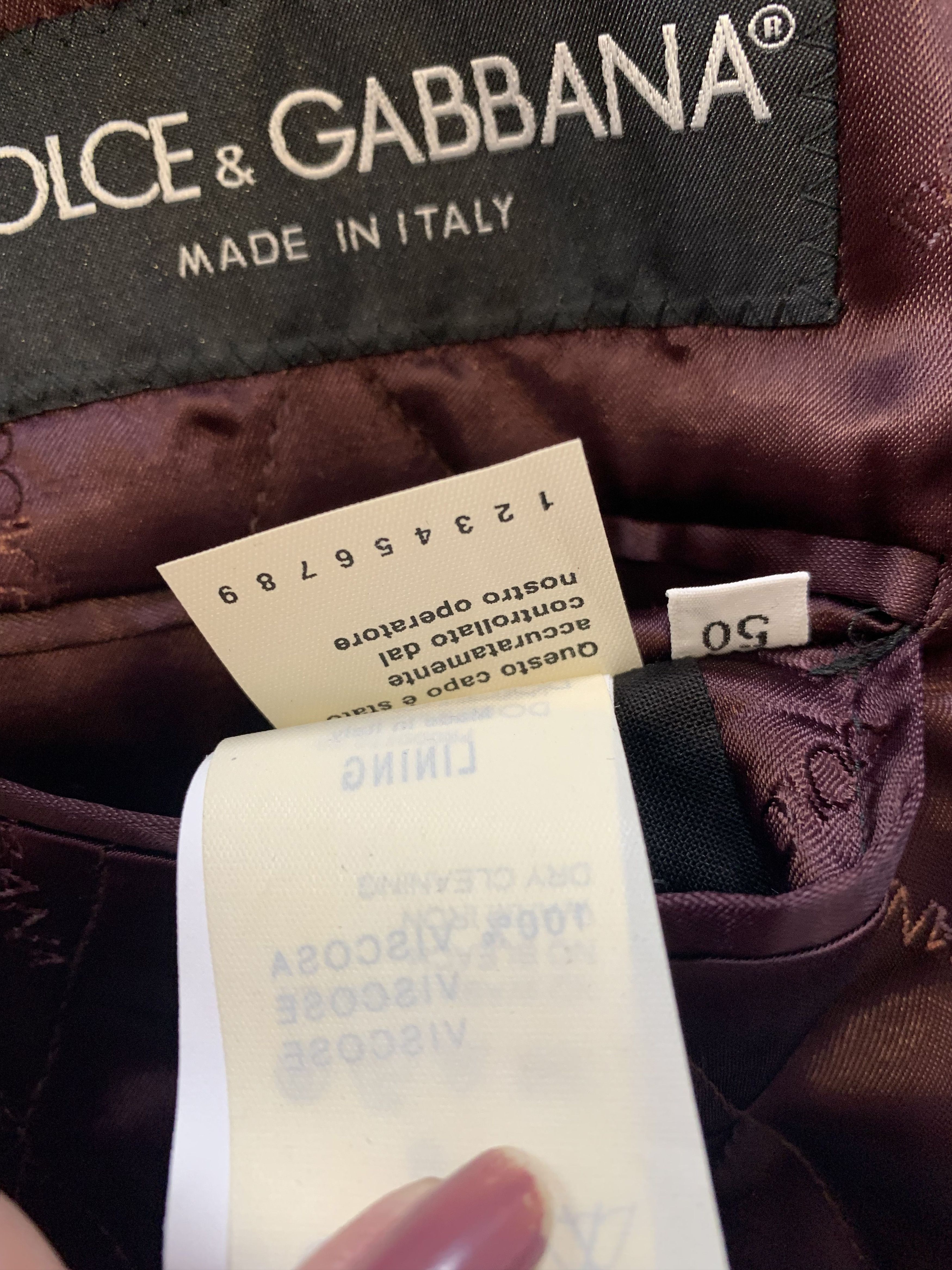 Dolce & Gabbana Dolce & Gabbana Pea Coat Size US M / EU 48-50 / 2 - 13 Thumbnail