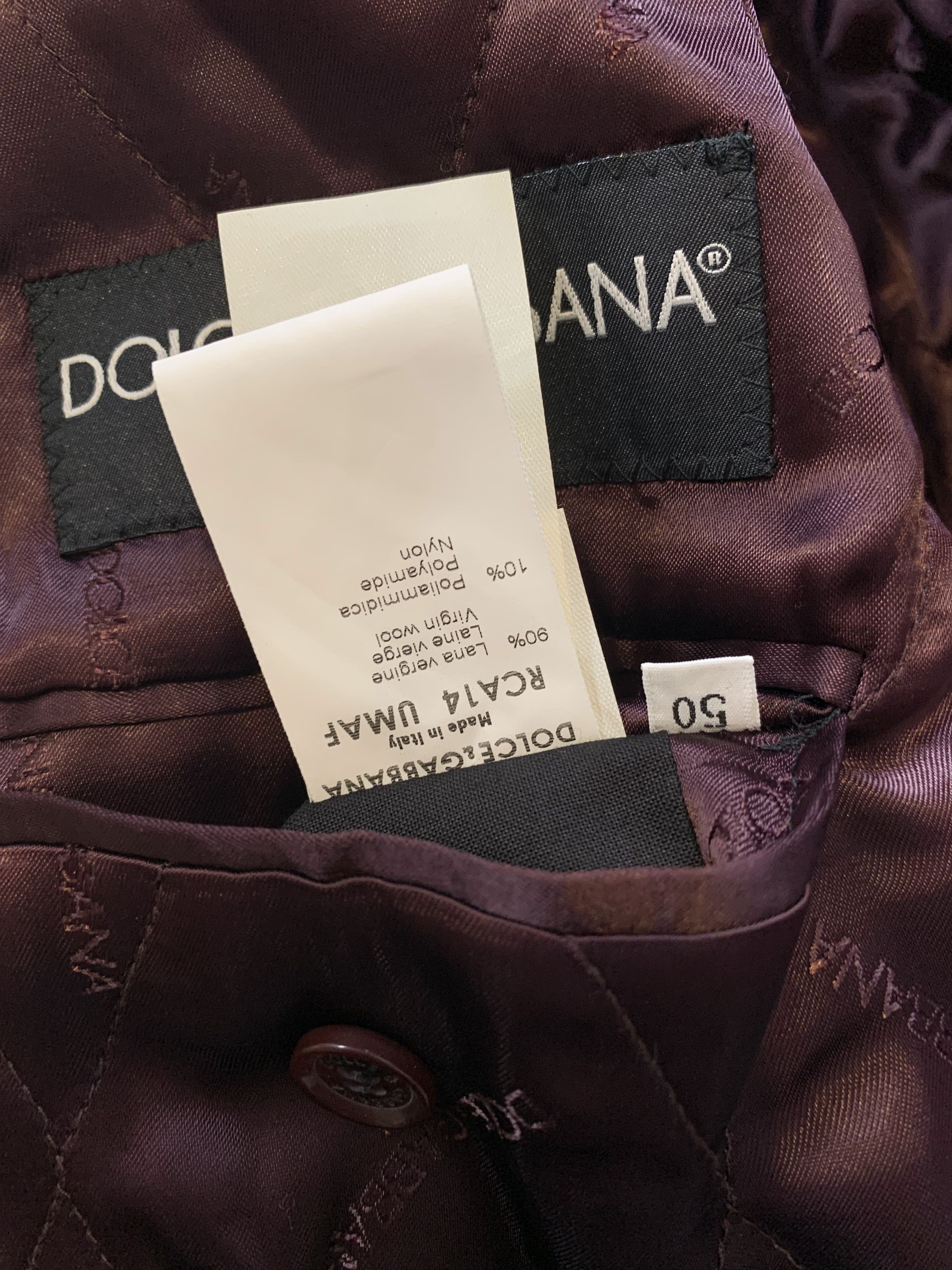Dolce & Gabbana Dolce & Gabbana Pea Coat Size US M / EU 48-50 / 2 - 14 Thumbnail