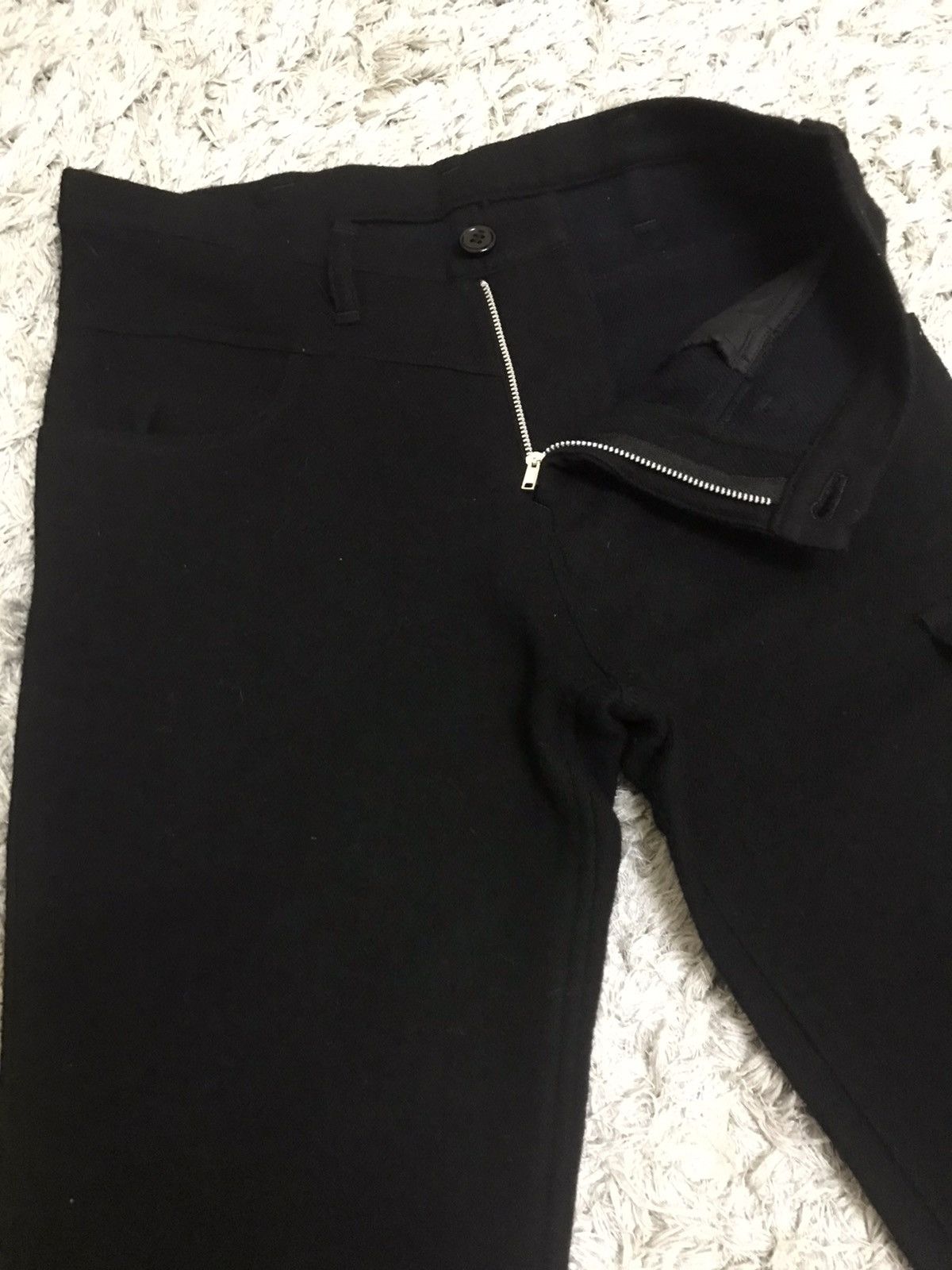 Japanese Brand × Y's × Yohji Yamamoto 🔥Ys Yohji Yamamoto Wool Cargo Pants Size US 30 / EU 46 - 6 Thumbnail