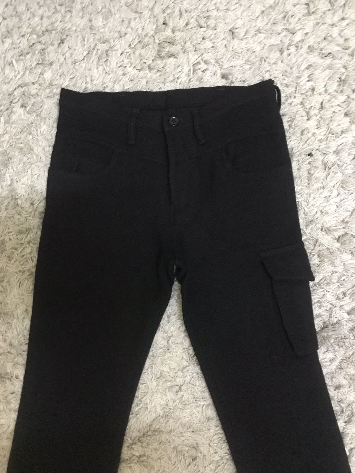 Japanese Brand × Y's × Yohji Yamamoto 🔥Ys Yohji Yamamoto Wool Cargo Pants Size US 30 / EU 46 - 5 Thumbnail