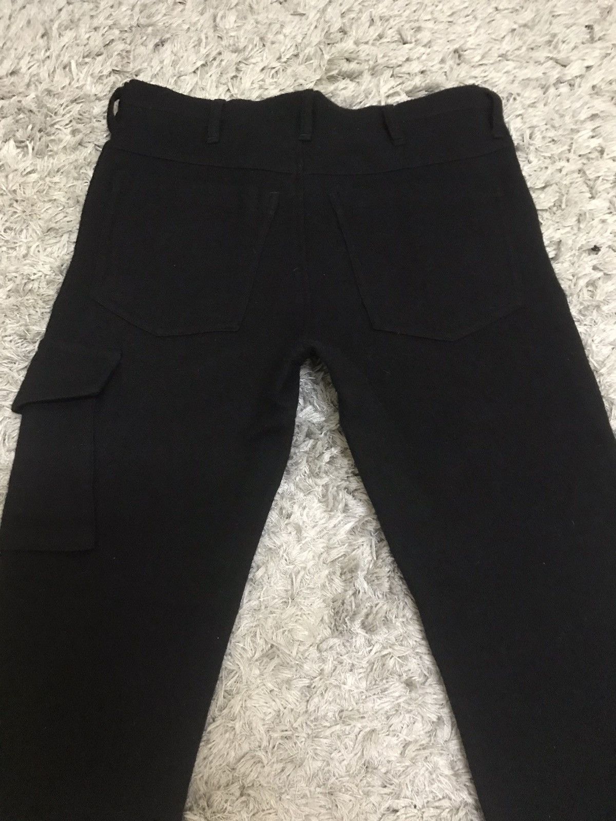 Japanese Brand × Y's × Yohji Yamamoto 🔥Ys Yohji Yamamoto Wool Cargo Pants Size US 30 / EU 46 - 10 Thumbnail