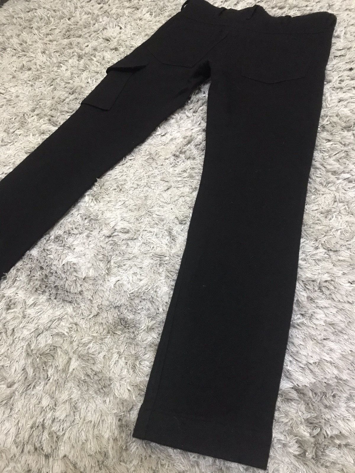Japanese Brand × Y's × Yohji Yamamoto 🔥Ys Yohji Yamamoto Wool Cargo Pants Size US 30 / EU 46 - 12 Thumbnail