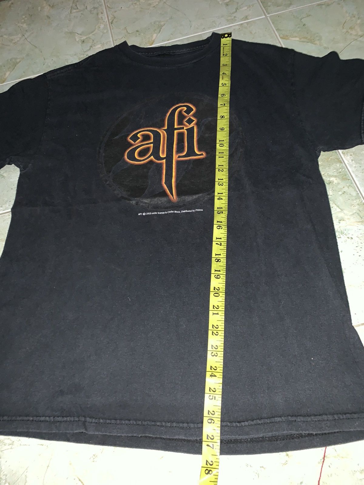 Band Tees Vintage 00’s AFI BAND T-shirt Size US M / EU 48-50 / 2 - 8 Thumbnail