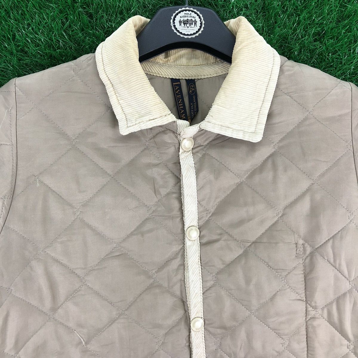 Lavenham × Vintage Vintage Lavenham Quilted Jacket Snap Button up Size XXS / US 00 / IT 34 - 7 Thumbnail