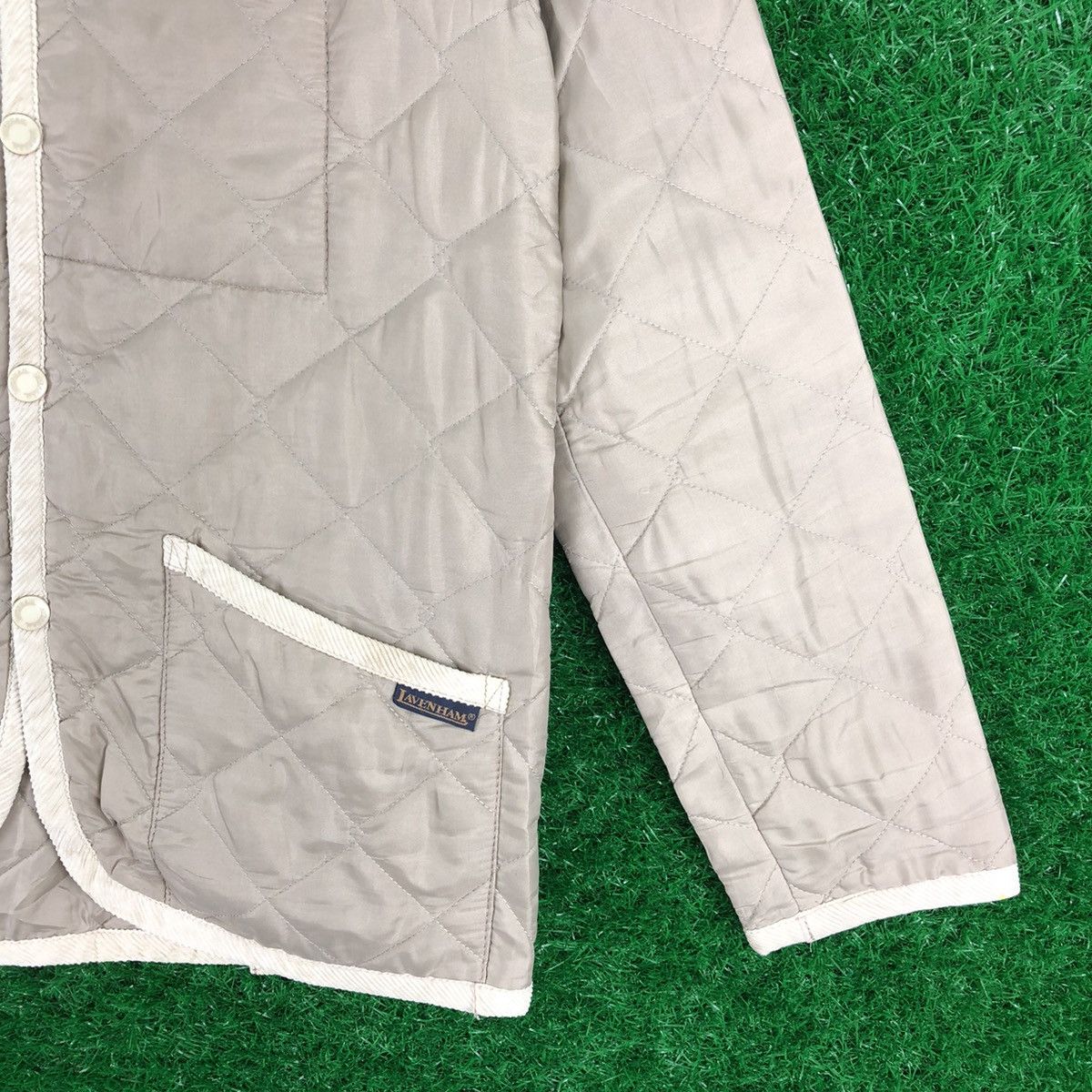 Lavenham × Vintage Vintage Lavenham Quilted Jacket Snap Button up Size XXS / US 00 / IT 34 - 3 Thumbnail