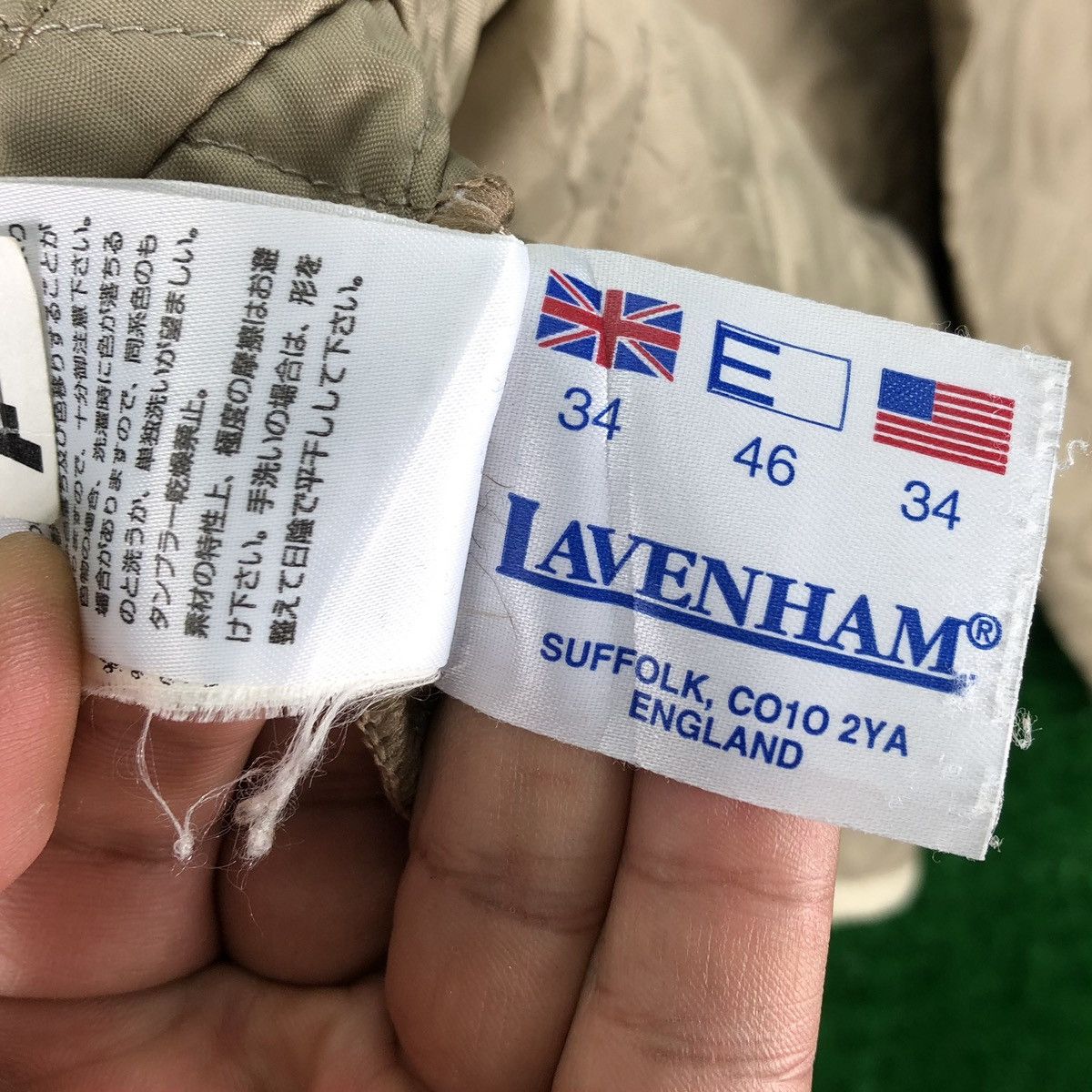 Lavenham × Vintage Vintage Lavenham Quilted Jacket Snap Button up Size XXS / US 00 / IT 34 - 15 Thumbnail