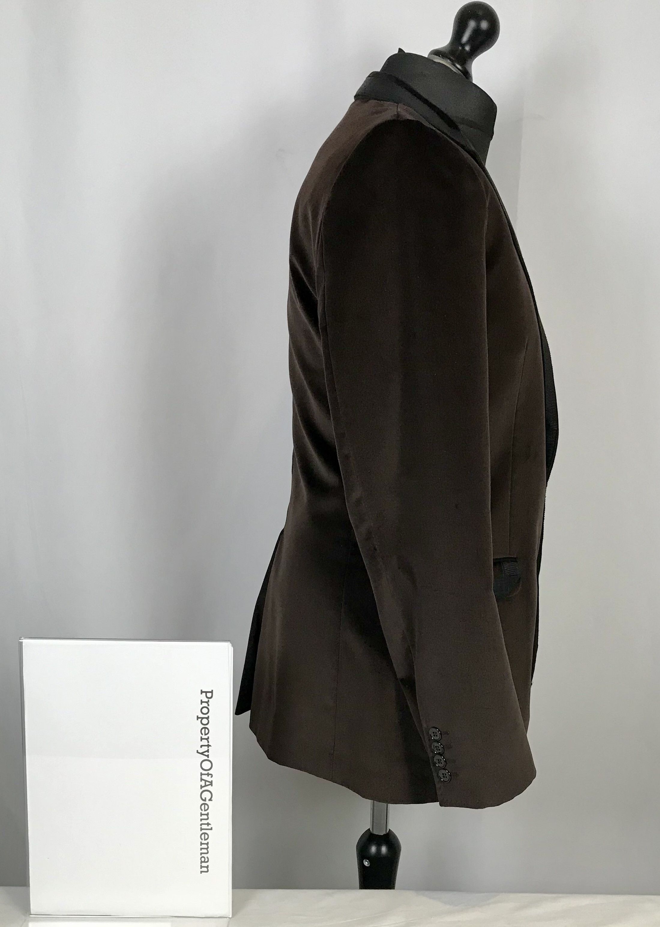 Dolce & Gabbana D & G Chocolate Blazer Size 52R - 2 Thumbnail
