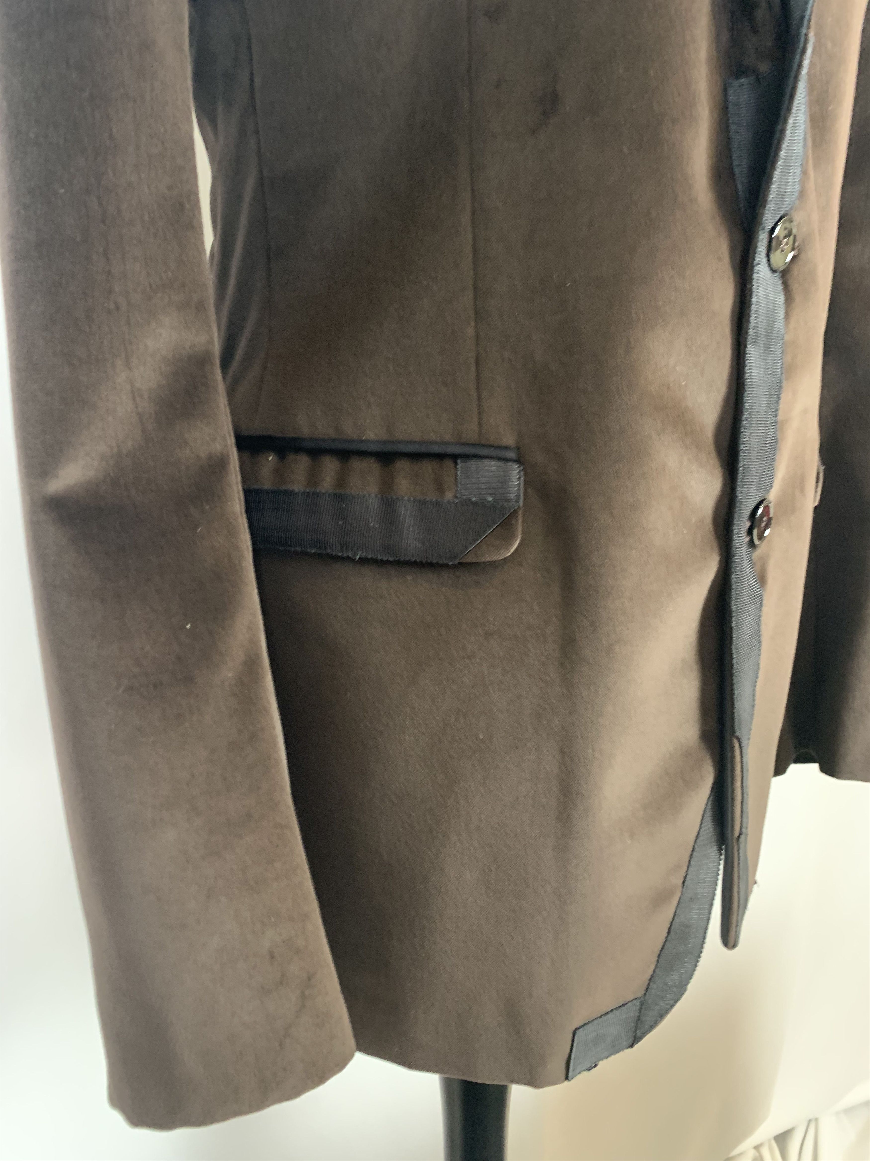 Dolce & Gabbana D & G Chocolate Blazer Size 52R - 11 Thumbnail
