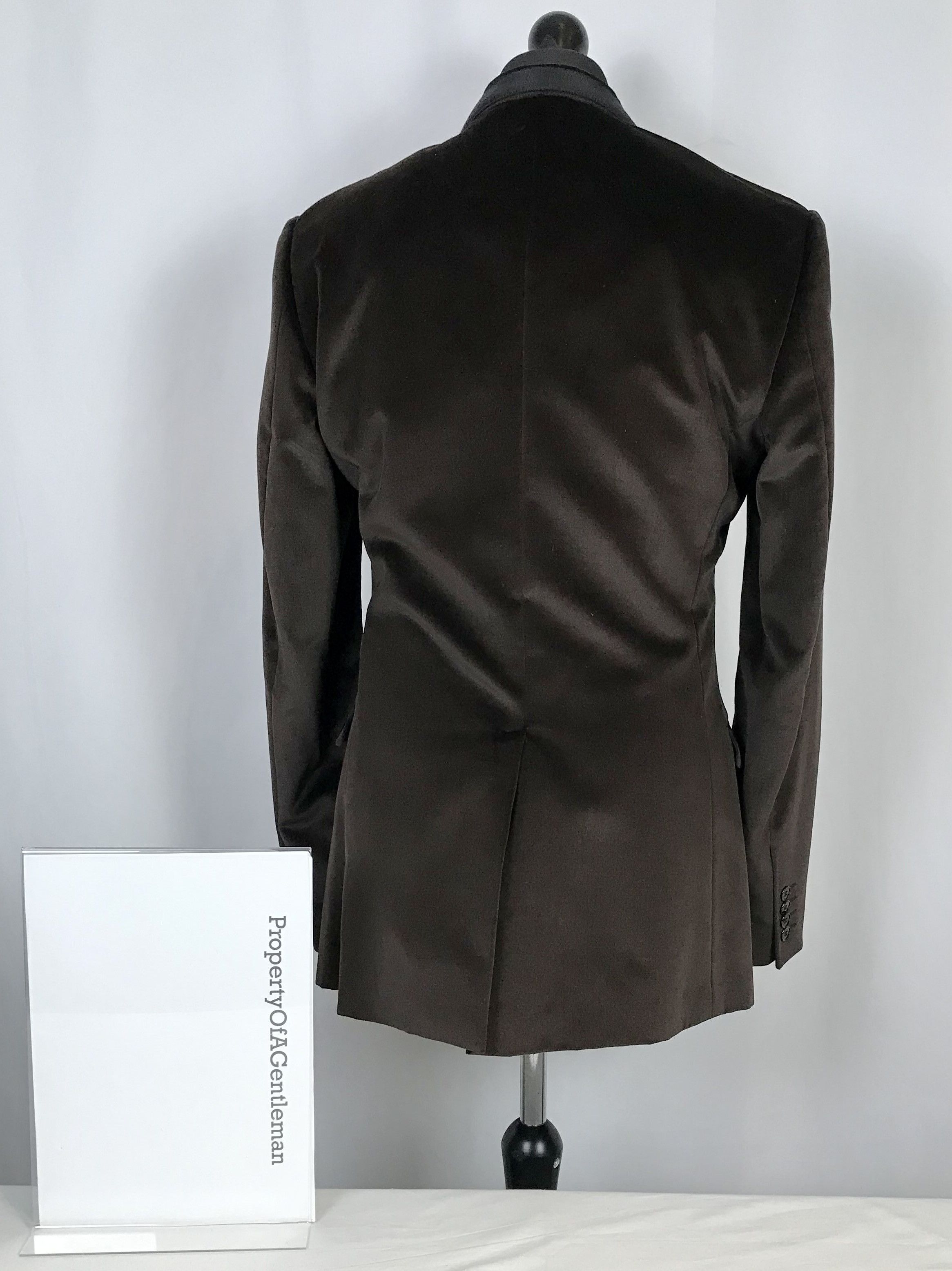 Dolce & Gabbana D & G Chocolate Blazer Size 52R - 3 Thumbnail