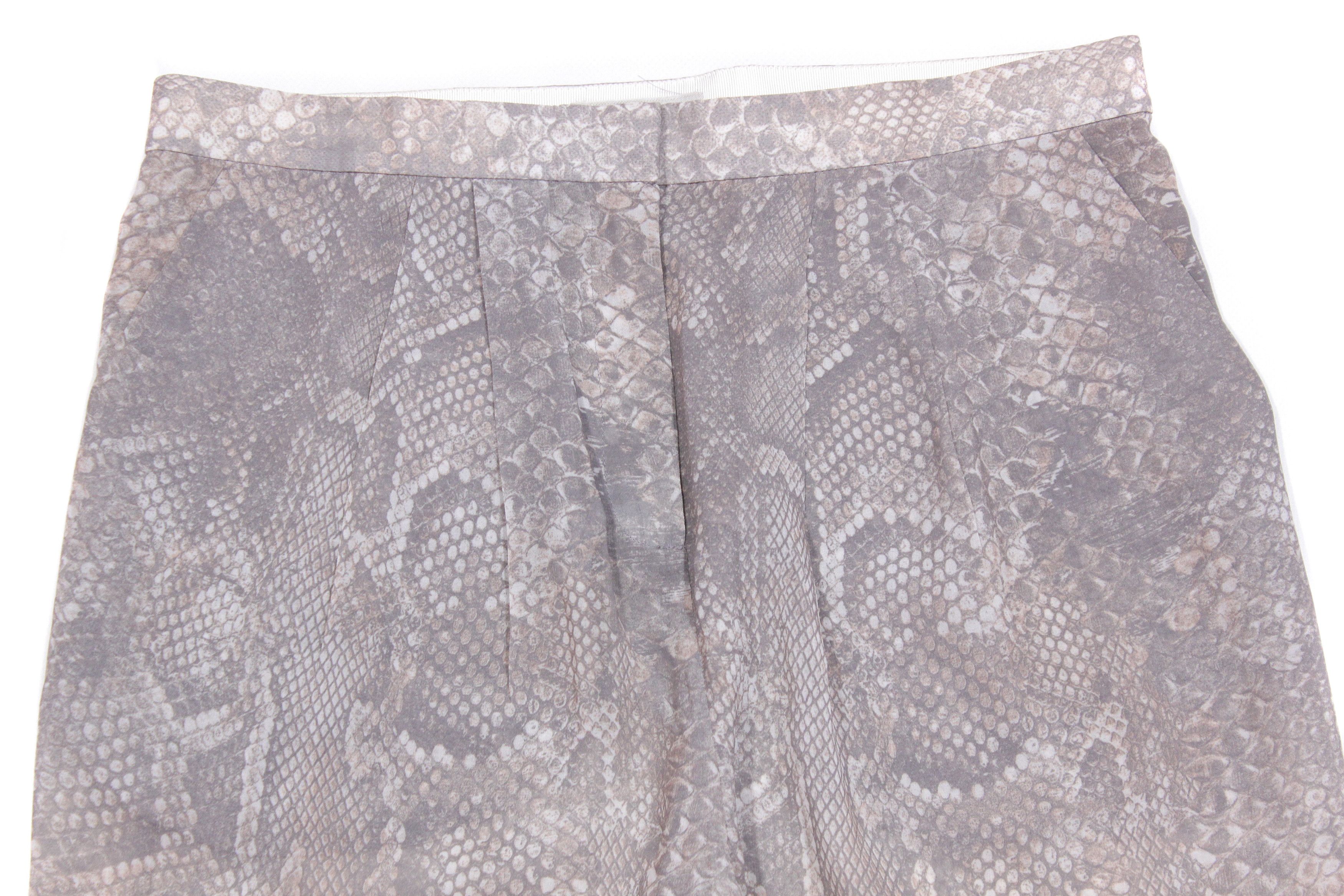 Acne Studios Snake Skin Pants Size 25" / US 0 / IT 36 - 3 Thumbnail