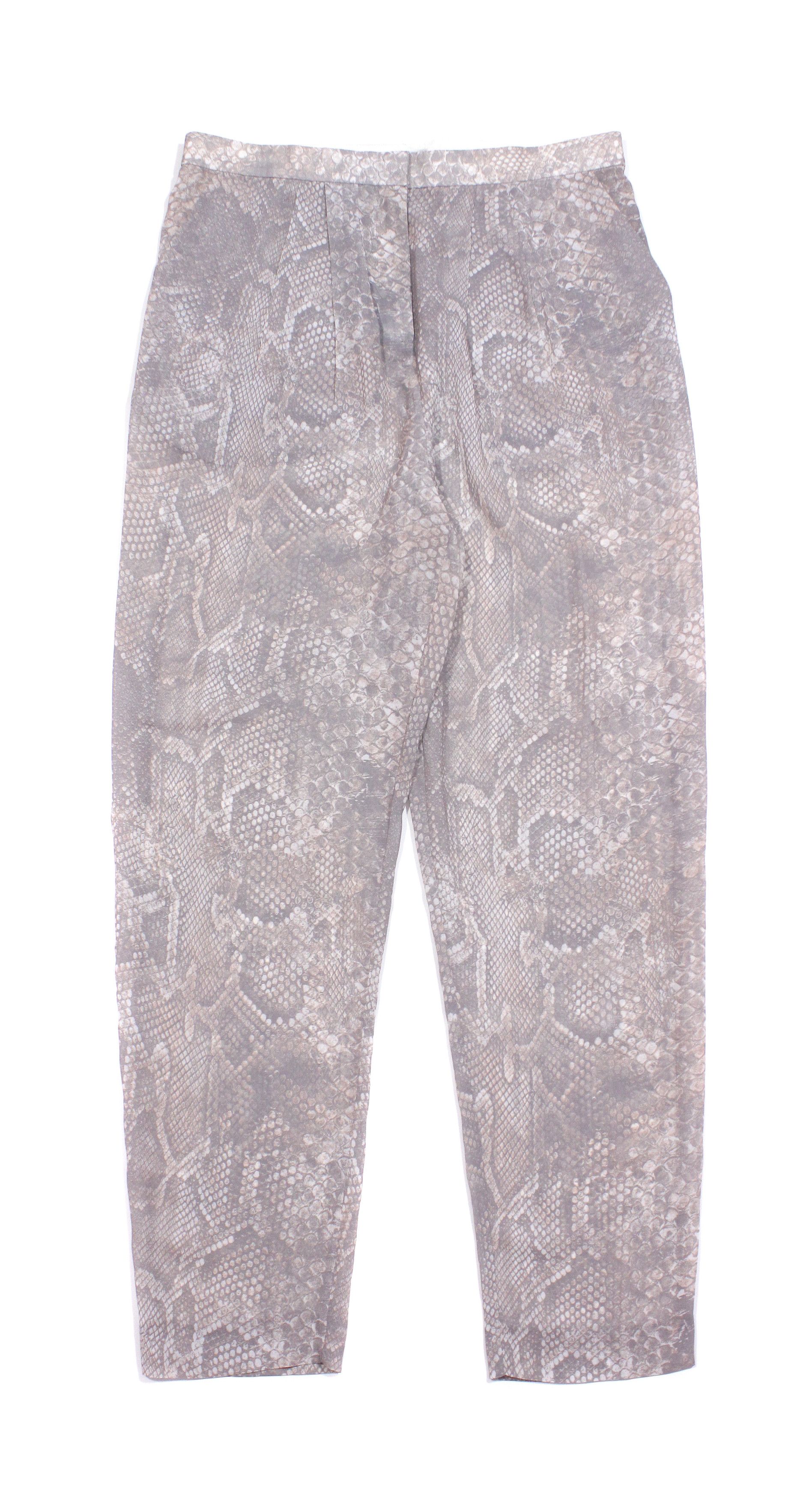 Acne Studios Snake Skin Pants Size 25" / US 0 / IT 36 - 1 Thumbnail