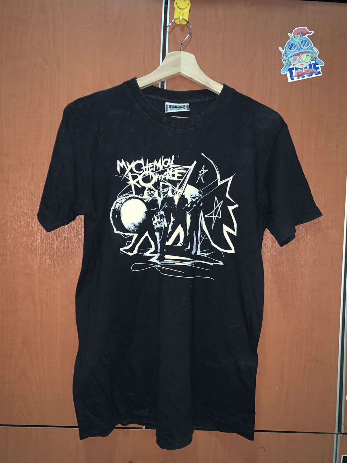 image of Band Tees x My Chemical Romance Vintage My Chemical Romance T-Shirt in Black, Men's (Size Medium)