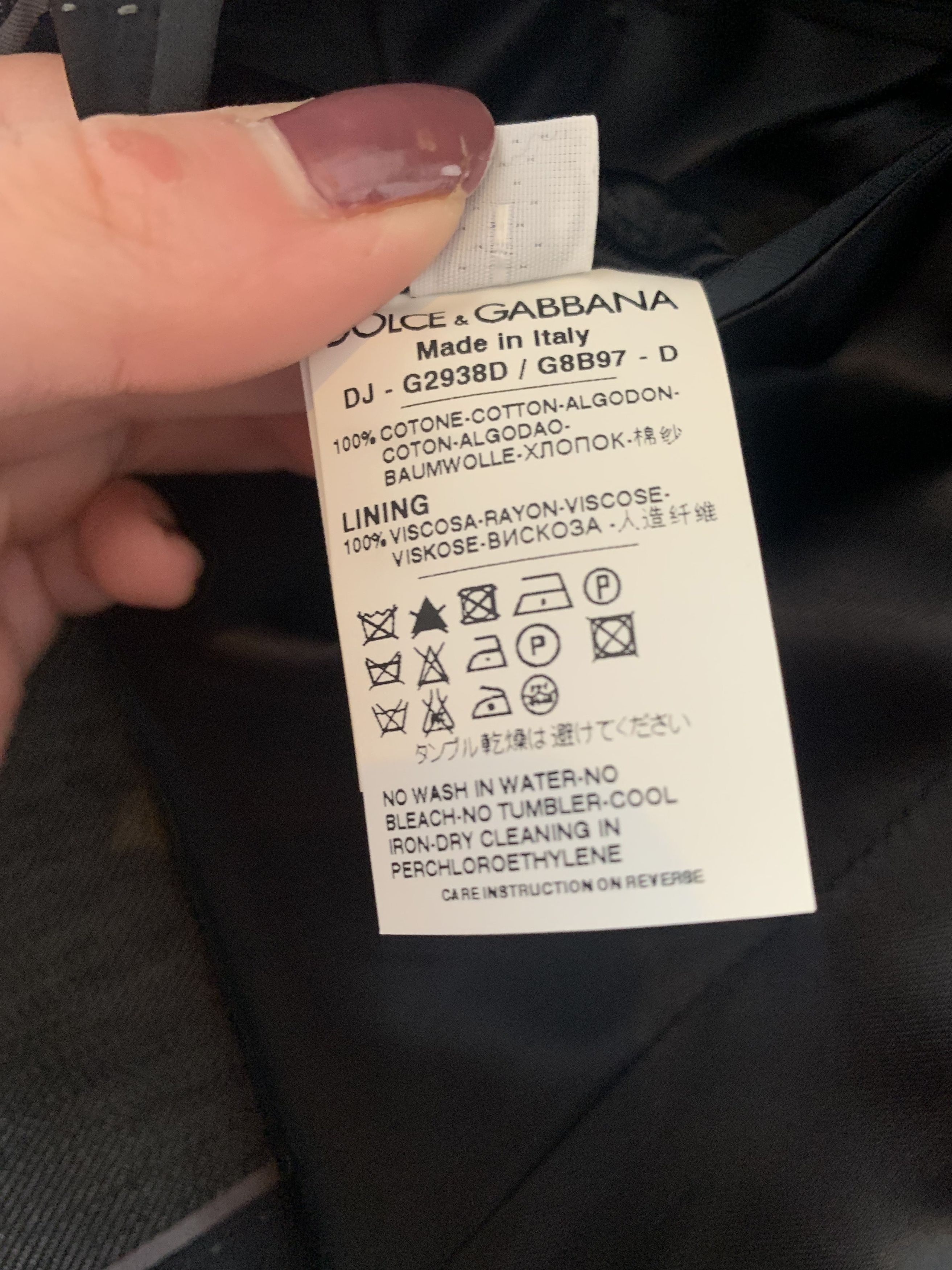 Dolce & Gabbana D & G Blazer Size 52R - 9 Thumbnail