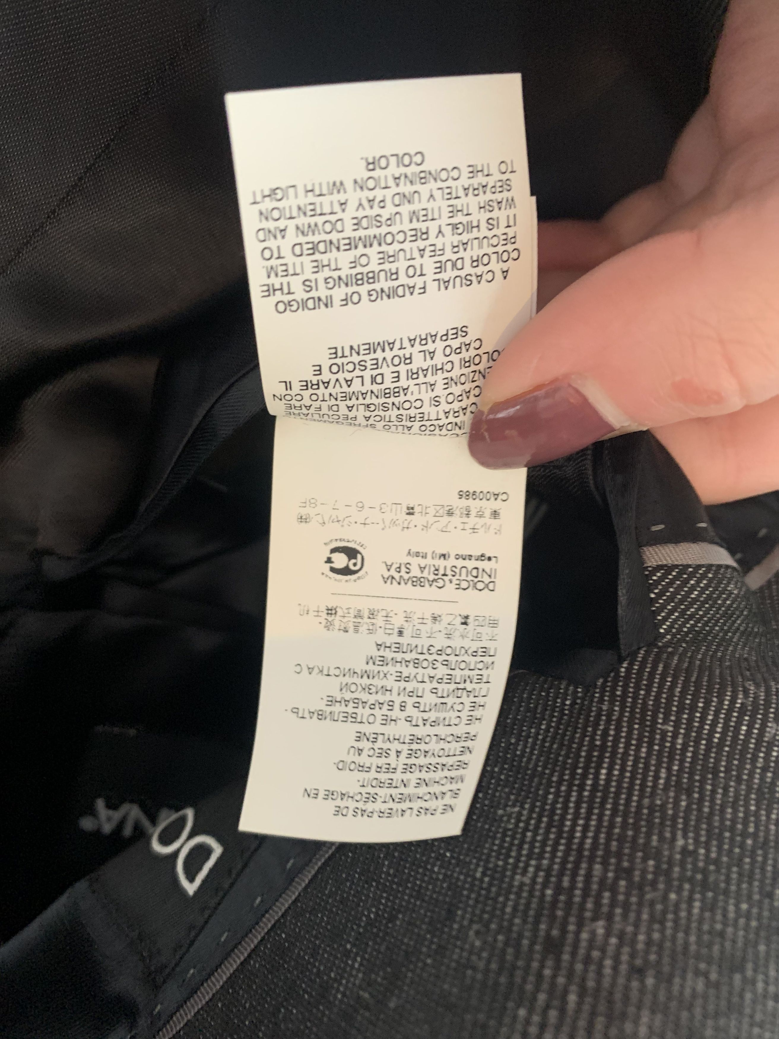 Dolce & Gabbana D & G Blazer Size 52R - 10 Thumbnail