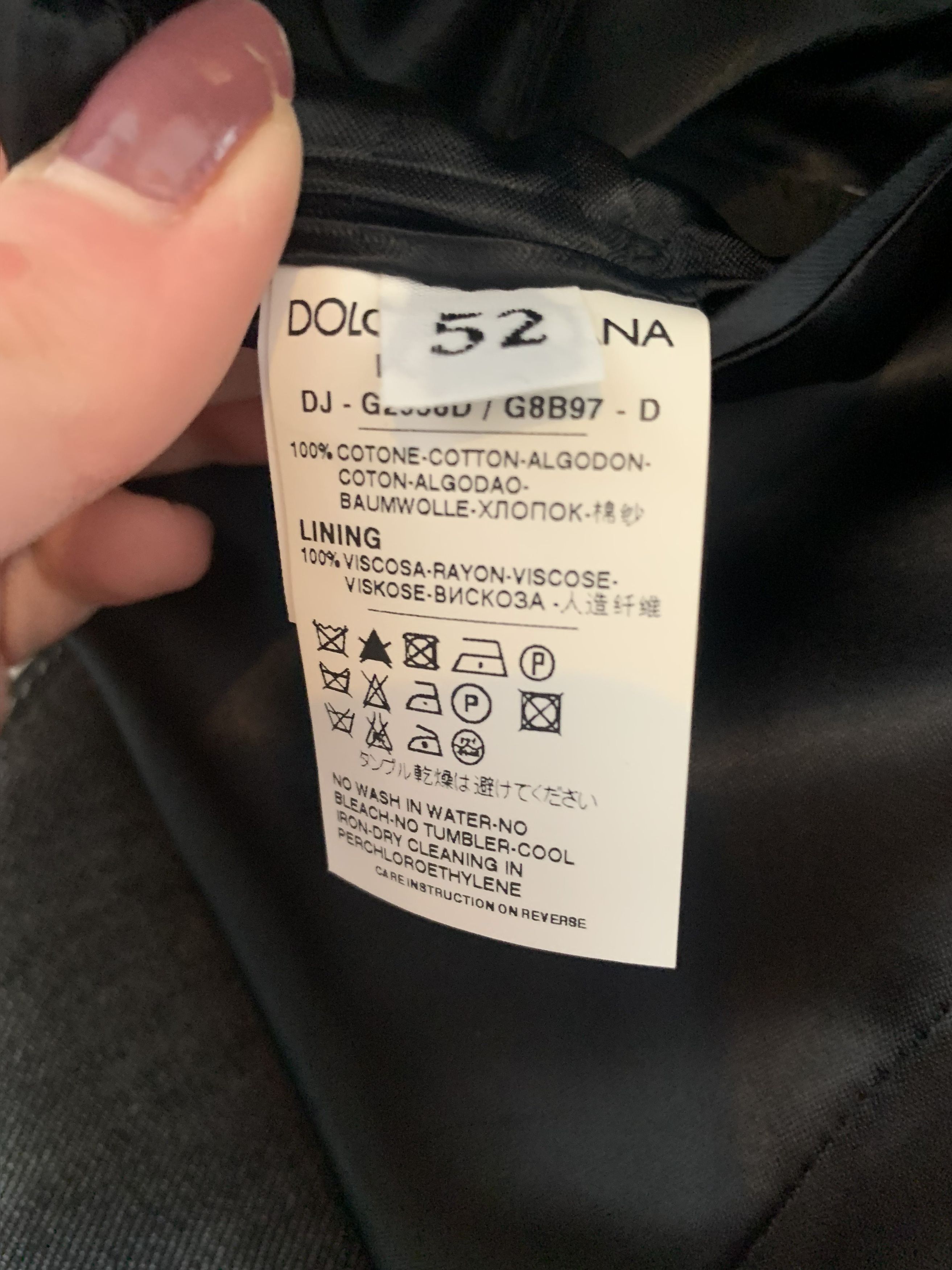 Dolce & Gabbana D & G Blazer Size 52R - 8 Thumbnail