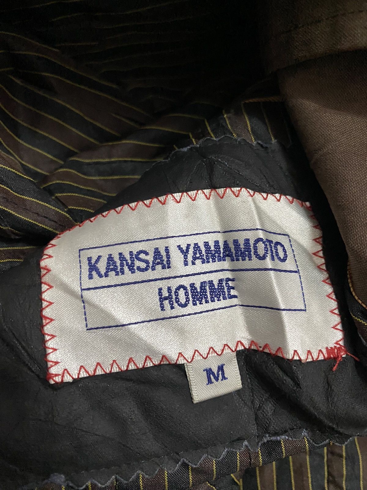 Beauty Beast × Japanese Brand × Kansai Yamamoto Vintage Kansai Yamamoto Homme Work Jacket Size US M / EU 48-50 / 2 - 12 Thumbnail