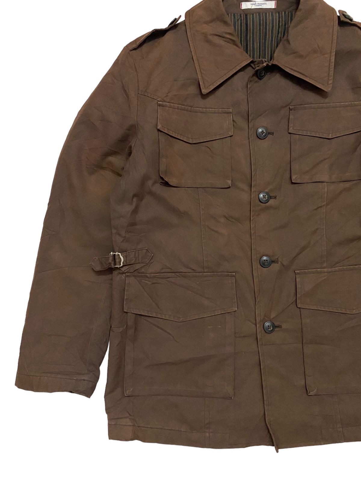 Beauty Beast × Japanese Brand × Kansai Yamamoto Vintage Kansai Yamamoto Homme Work Jacket Size US M / EU 48-50 / 2 - 2 Thumbnail