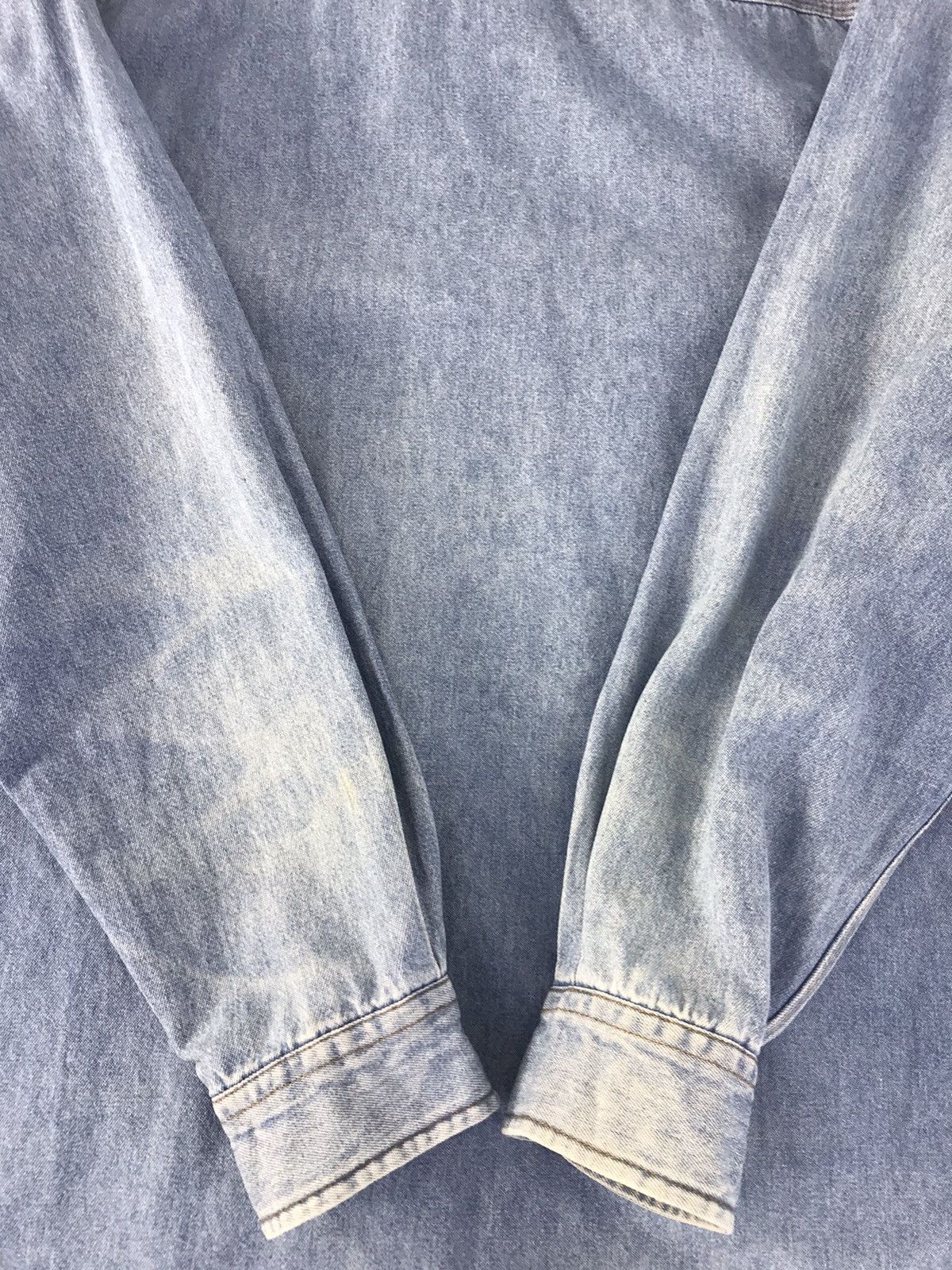 Vintage Vintage Lucky Strike Jeans Double Pocket Button Up Design Size US L / EU 52-54 / 3 - 11 Thumbnail