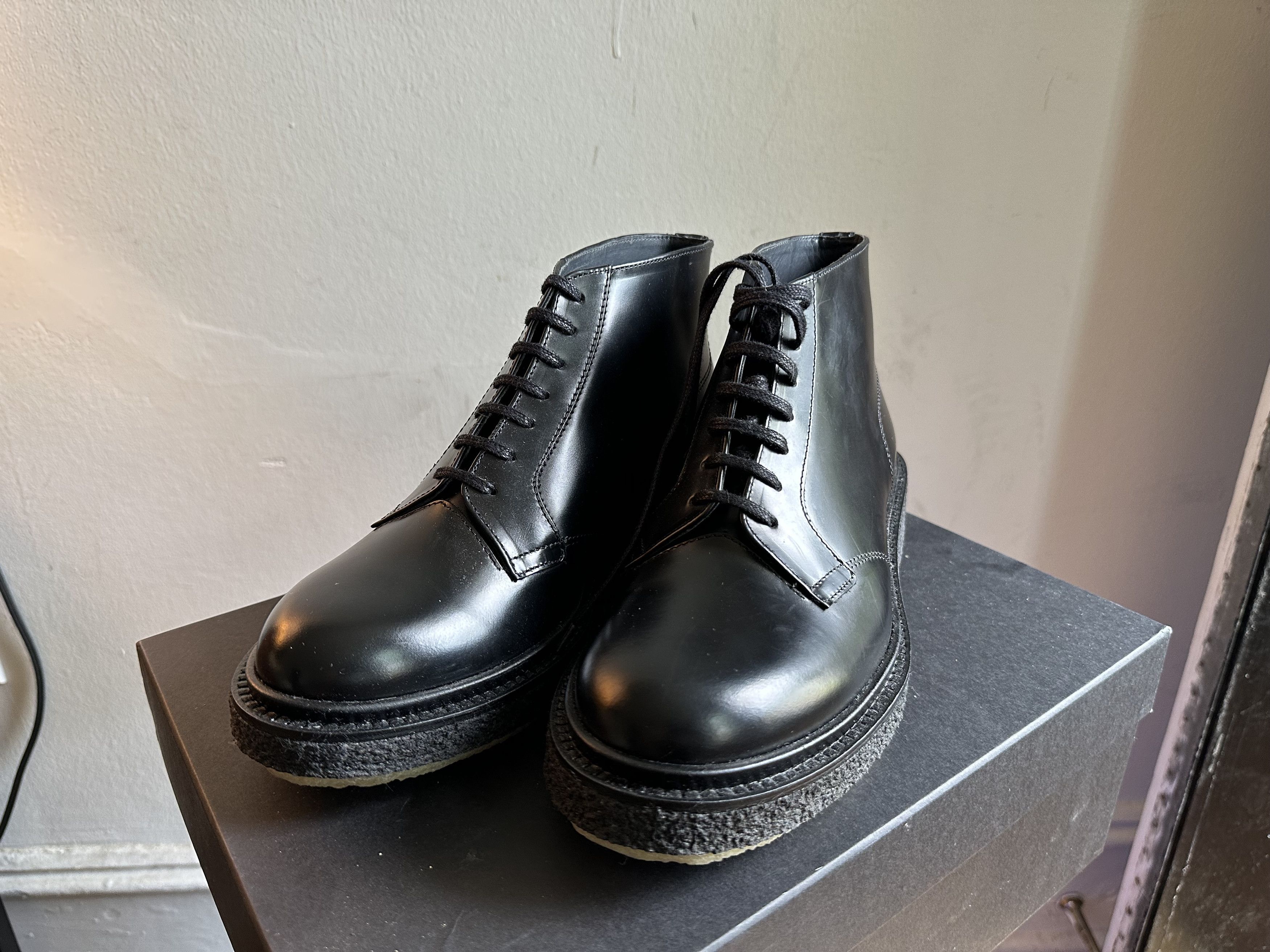Adieu Paris Black Type 123 Leather Derby Shoes | Grailed