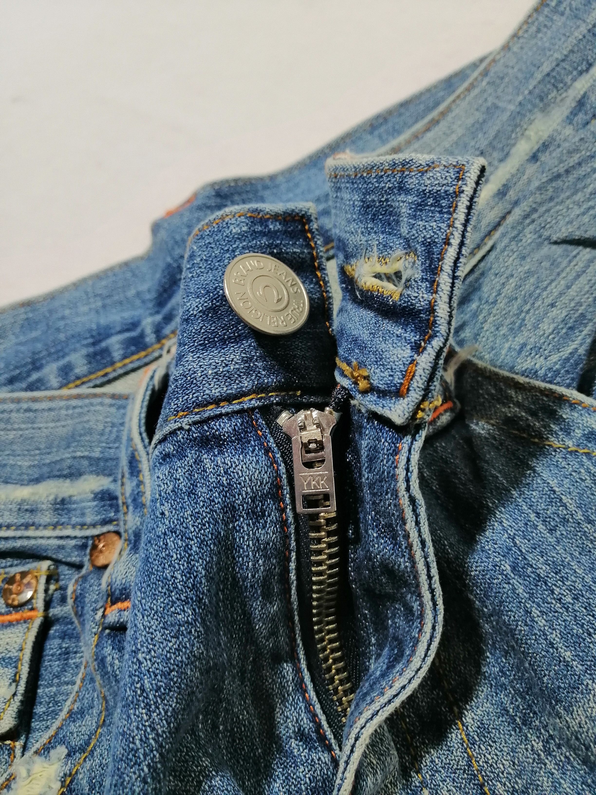True Religion True Religion Joey Denim Jeans Size US 35 - 3 Thumbnail