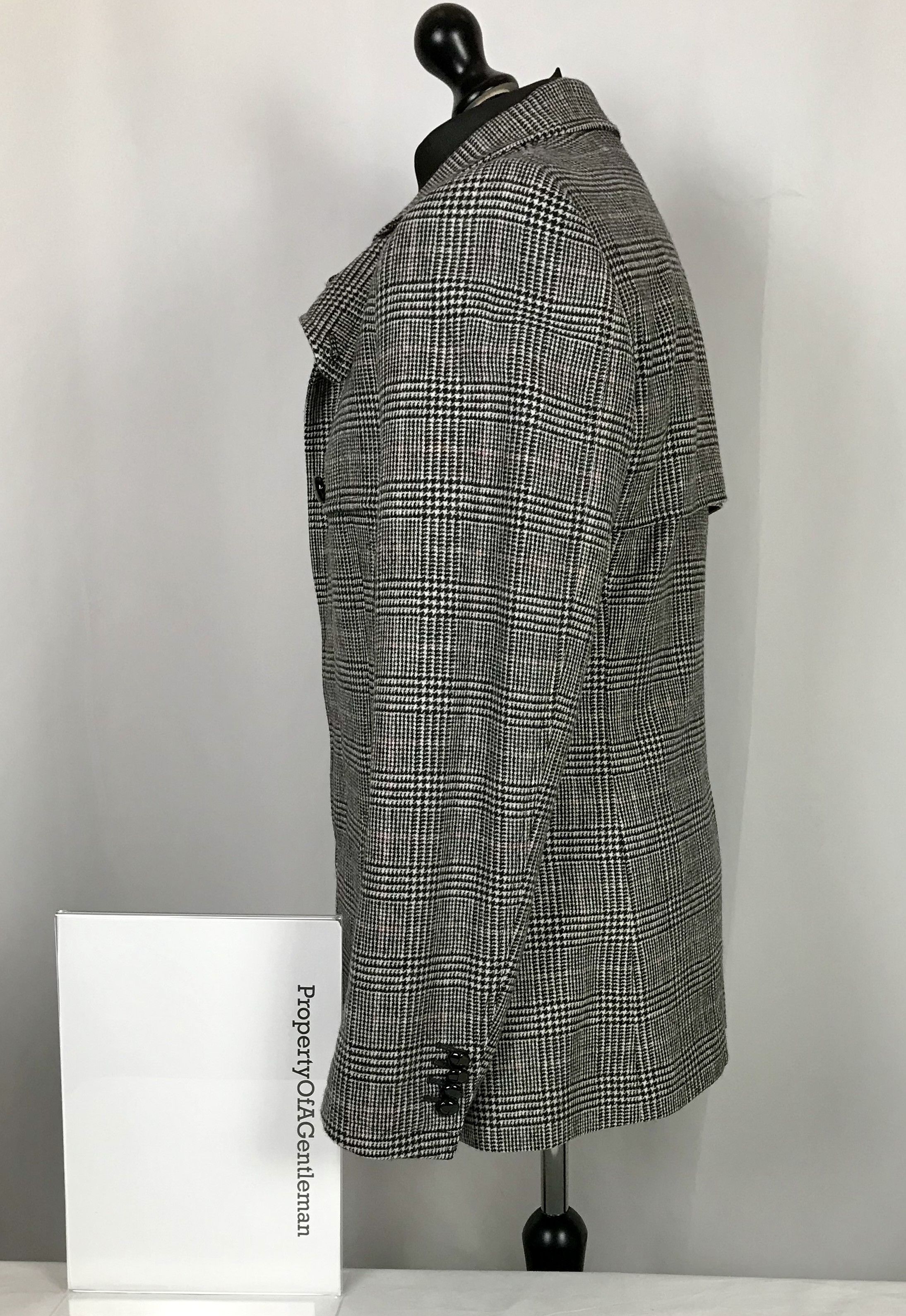 Dolce & Gabbana Houndstooth Blouson Jacket Size US M / EU 48-50 / 2 - 2 Thumbnail