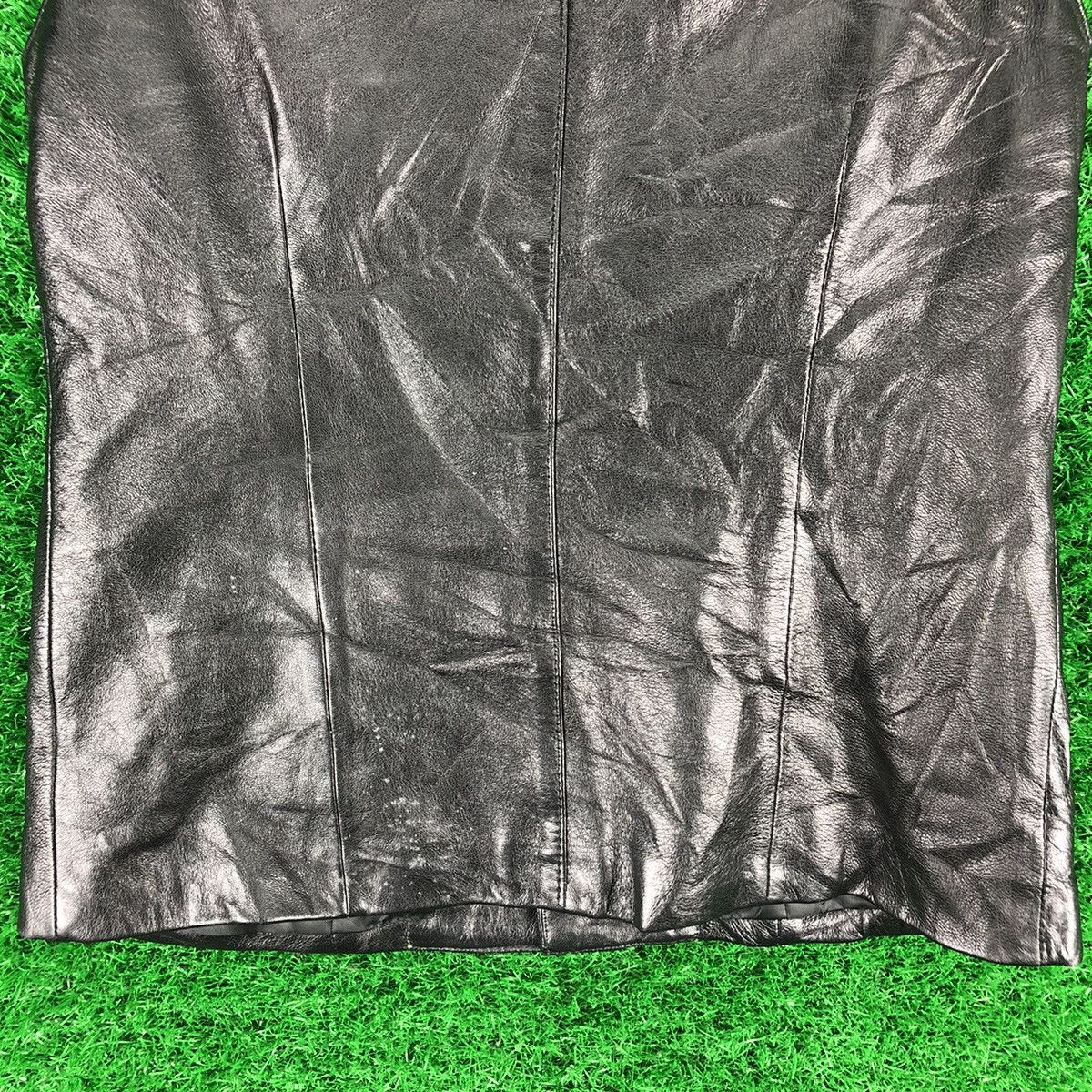 Japanese Brand Vintage 90's PU Leather Vest Women by KEITH Size XS / US 0-2 / IT 36-38 - 6 Thumbnail