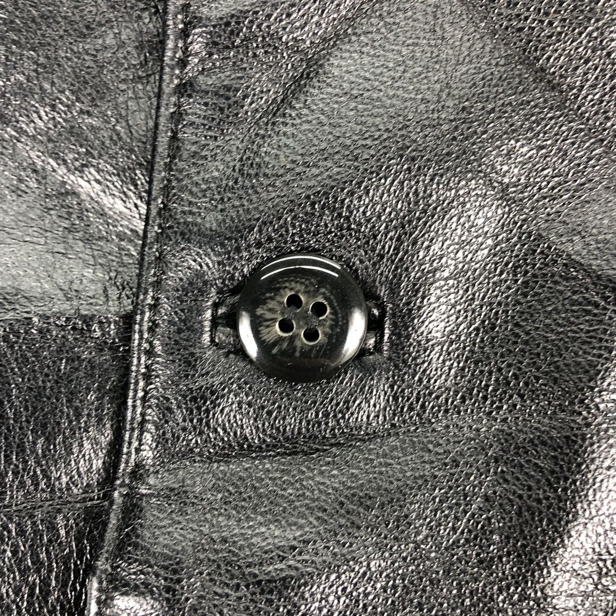 Japanese Brand Vintage 90's PU Leather Vest Women by KEITH Size XS / US 0-2 / IT 36-38 - 9 Thumbnail