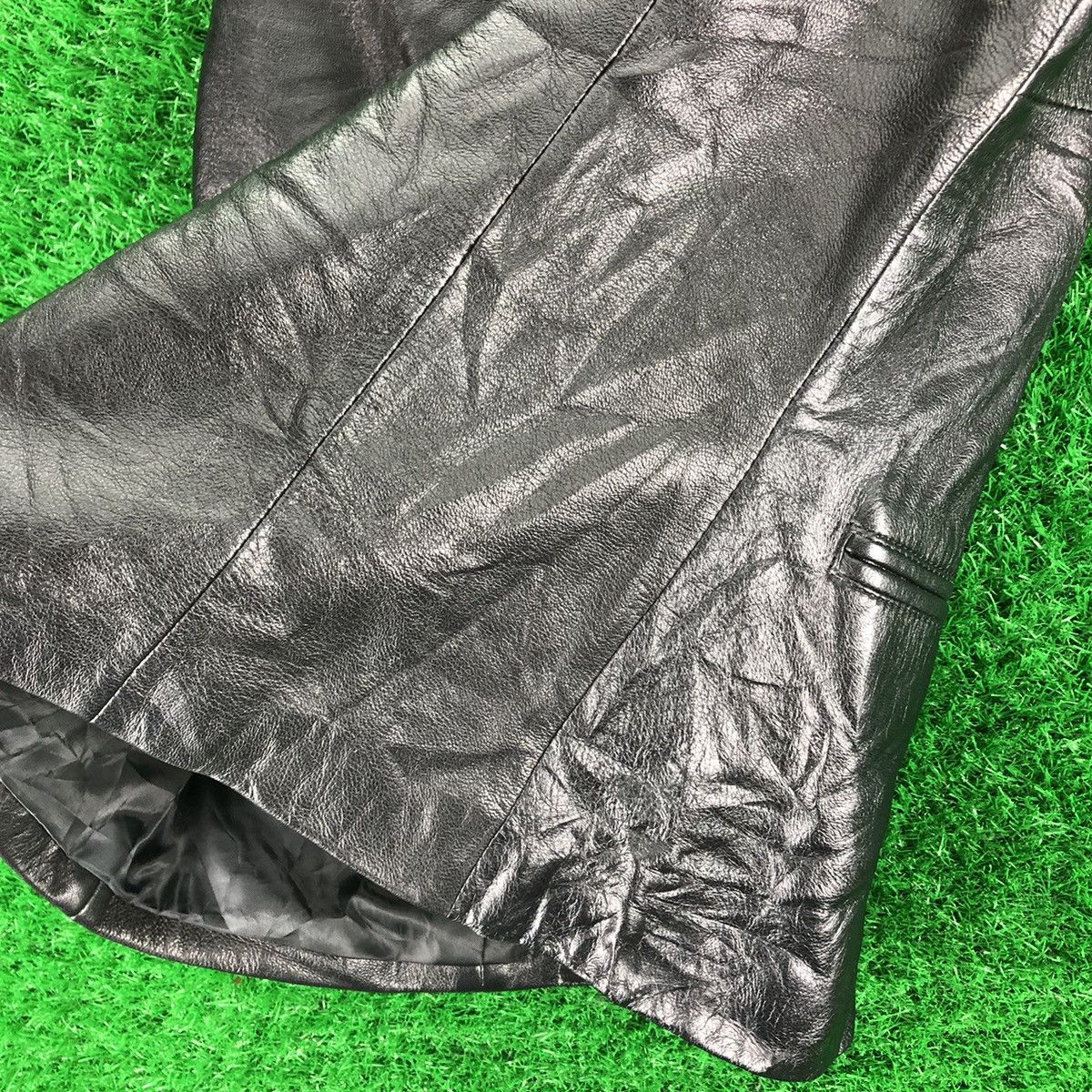 Japanese Brand Vintage 90's PU Leather Vest Women by KEITH Size XS / US 0-2 / IT 36-38 - 8 Thumbnail