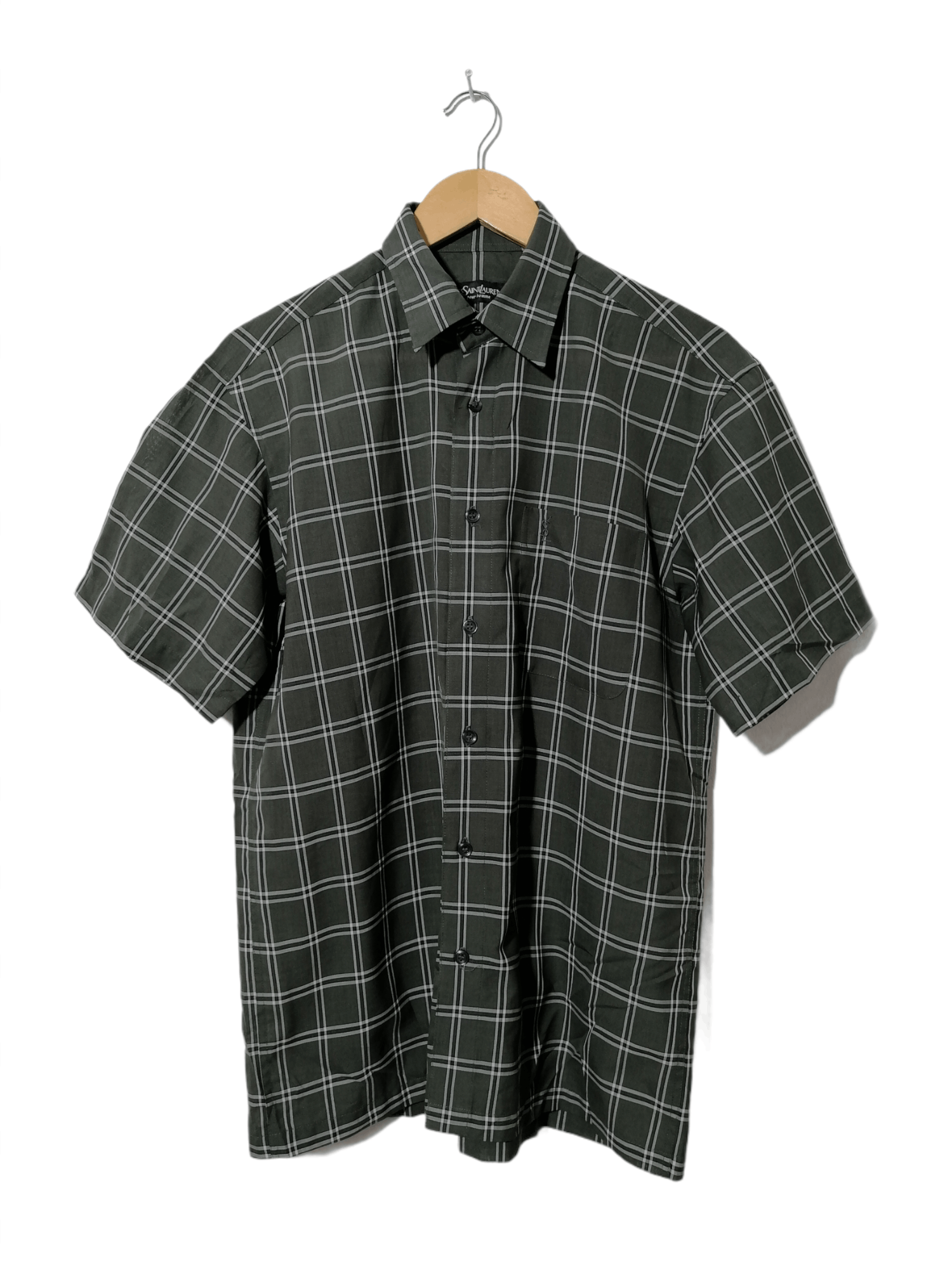 Yves Saint Laurent Yves Saint Laurent Button Ups Shirt Size US M / EU 48-50 / 2 - 1 Thumbnail