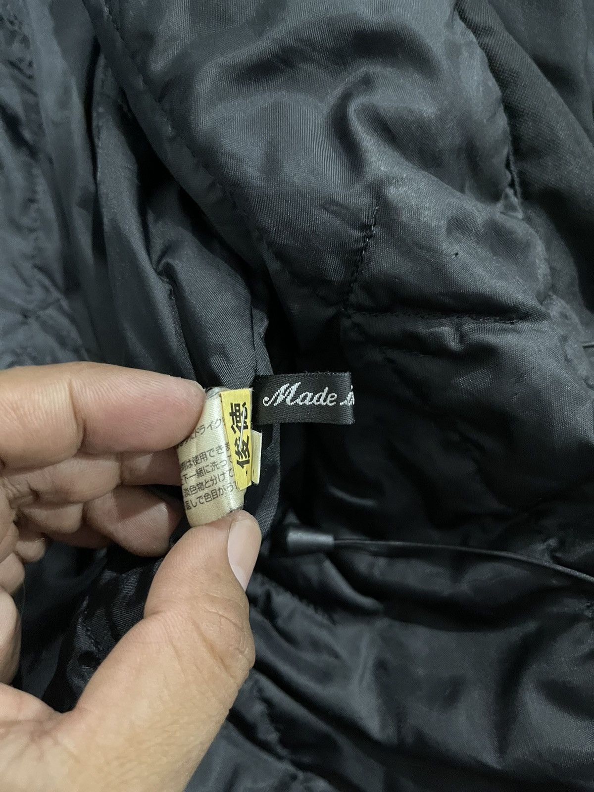 Krizia Uomo × Vintage Vintage Krizia Uomo Parka Coat Black Jacket Size US L / EU 52-54 / 3 - 16 Thumbnail