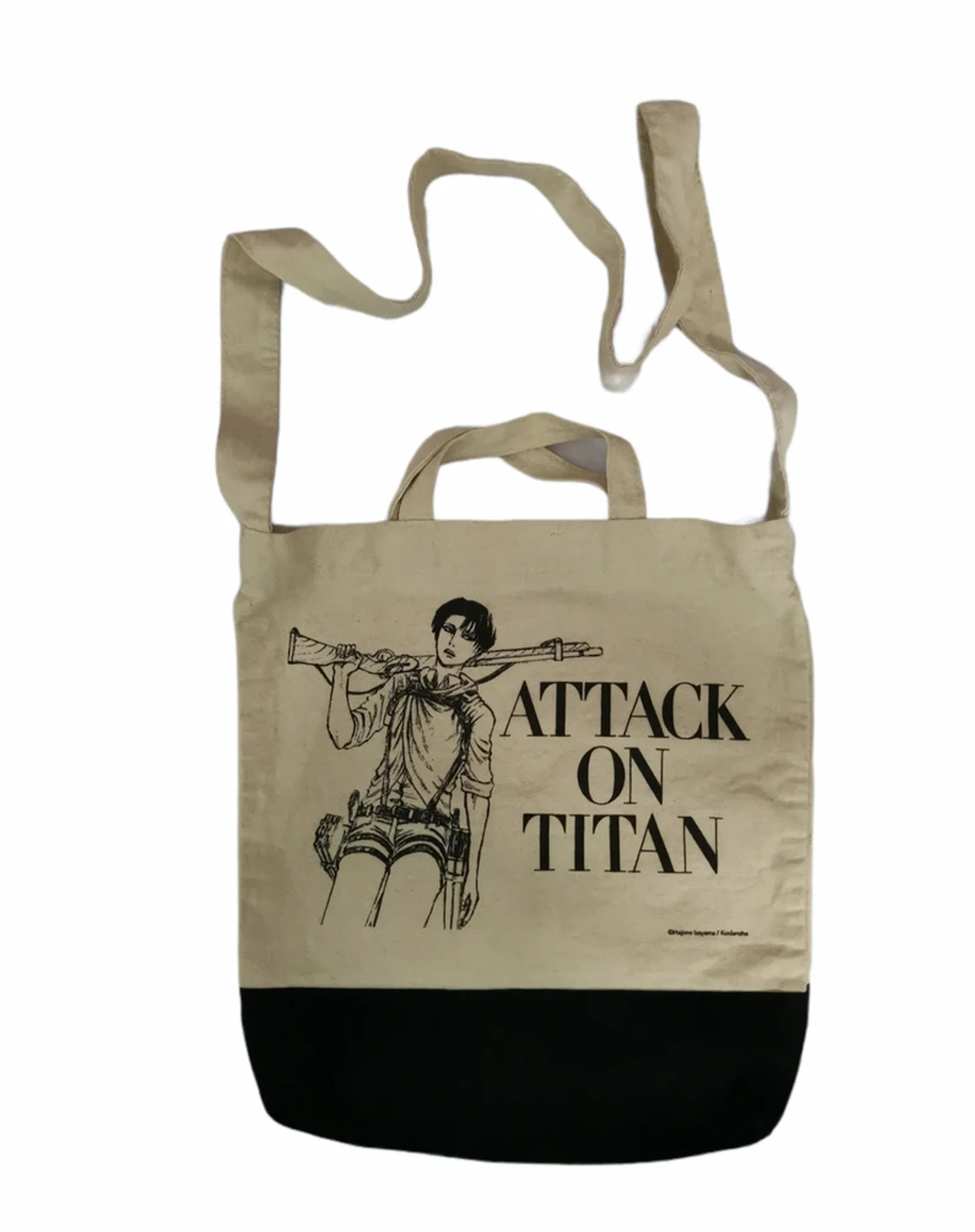 Anime Beams x Attack on Titan Japan Anime Tote Bag Akira Eva Size ONE SIZE - 1 Thumbnail
