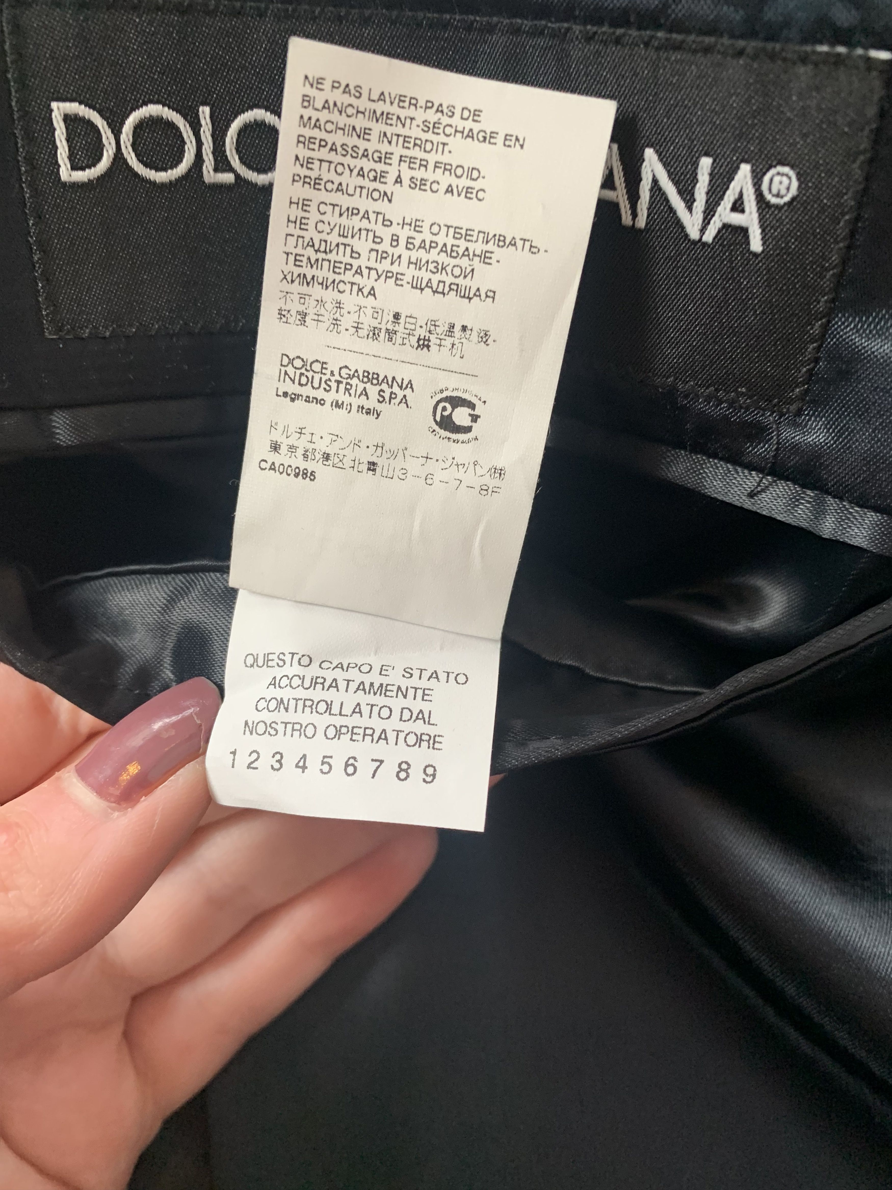 Dolce & Gabbana D & G Corduroy Blazer Size 52R - 12 Thumbnail