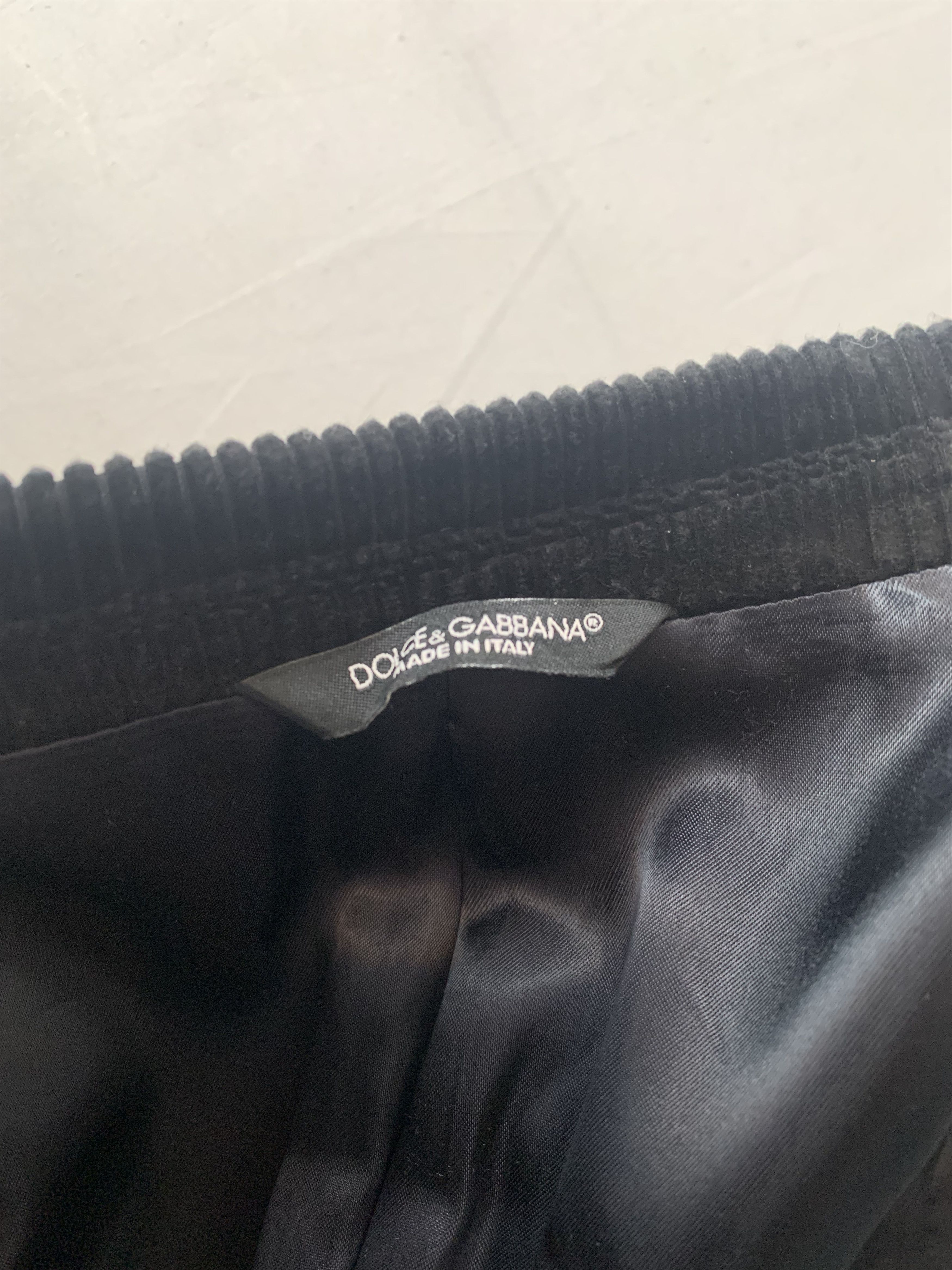 Dolce & Gabbana D & G Corduroy Blazer Size 52R - 7 Thumbnail