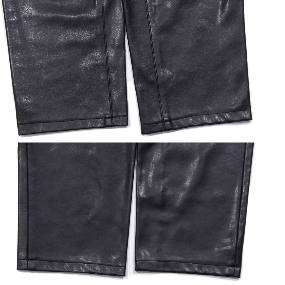Versace 90S Faux Leather Pants Vintage Size 30" / US 8 / IT 44 - 6 Thumbnail