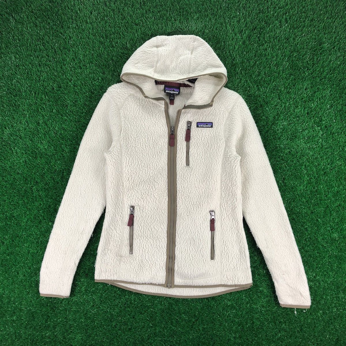 Patagonia Sherpa Zipper Sweater Hoodie for women