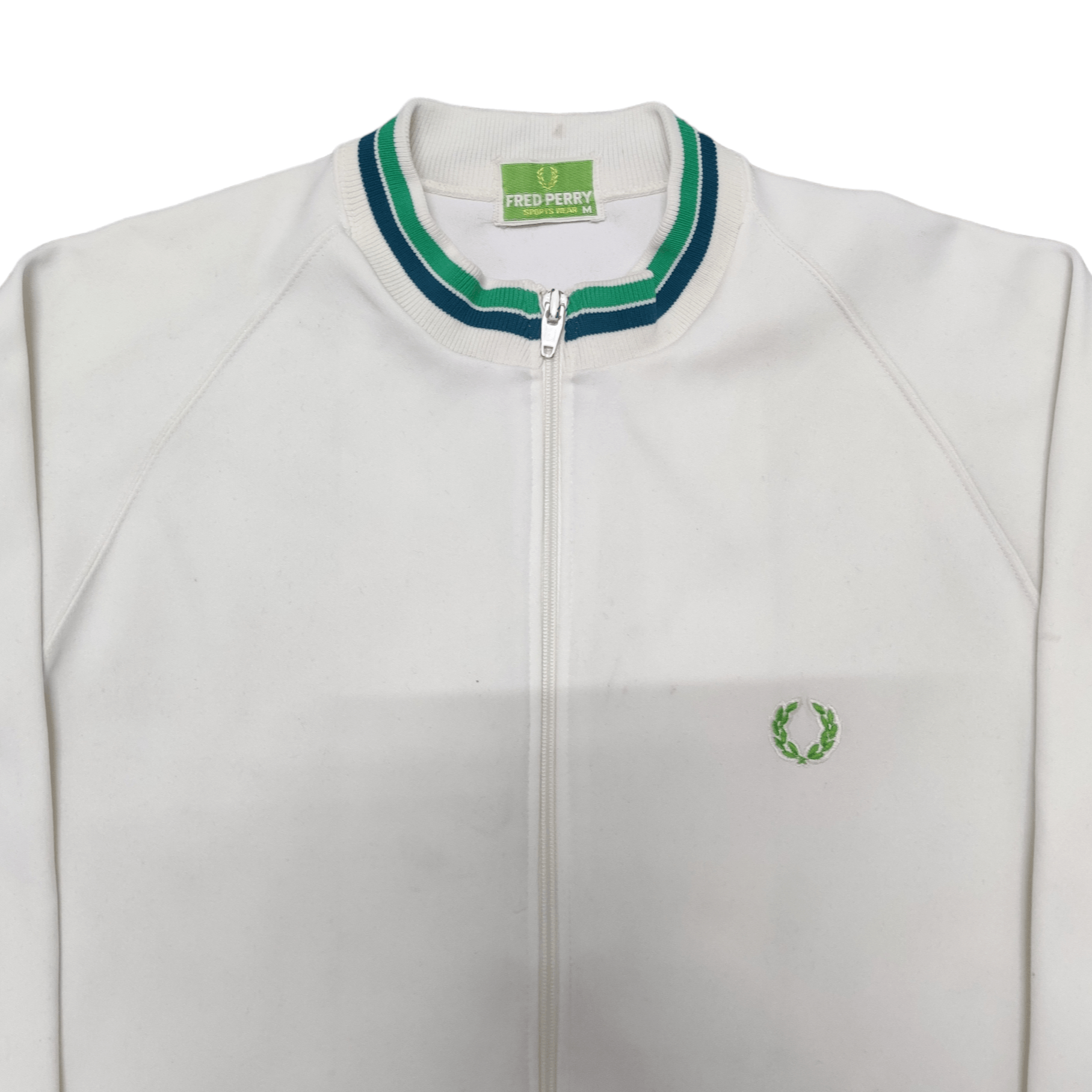 Fred Perry Vintage Fred Perry Sweater Jacket Zip Up Size US M / EU 48-50 / 2 - 2 Thumbnail