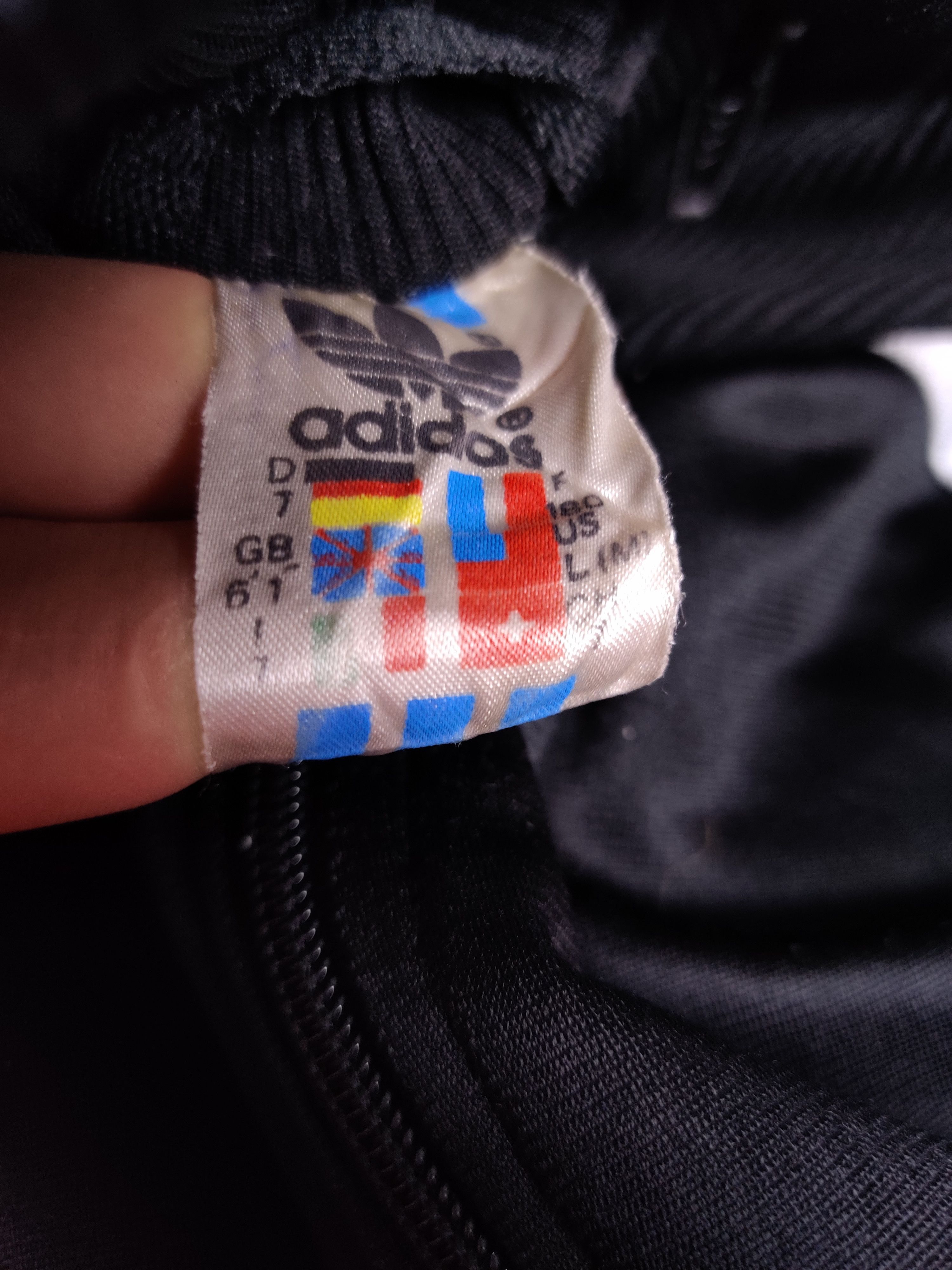Adidas × Vintage Rare ADIDAS Vintage Track Jacket Top 80s 90s Size US M / EU 48-50 / 2 - 3 Thumbnail