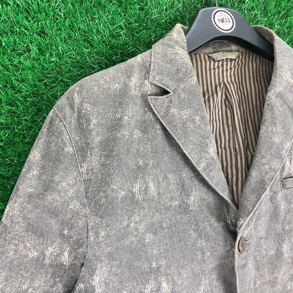 Japanese Brand Vintage 90's Louis Chavlon Waxed Coat Jacket Size US M / EU 48-50 / 2 - 2 Thumbnail
