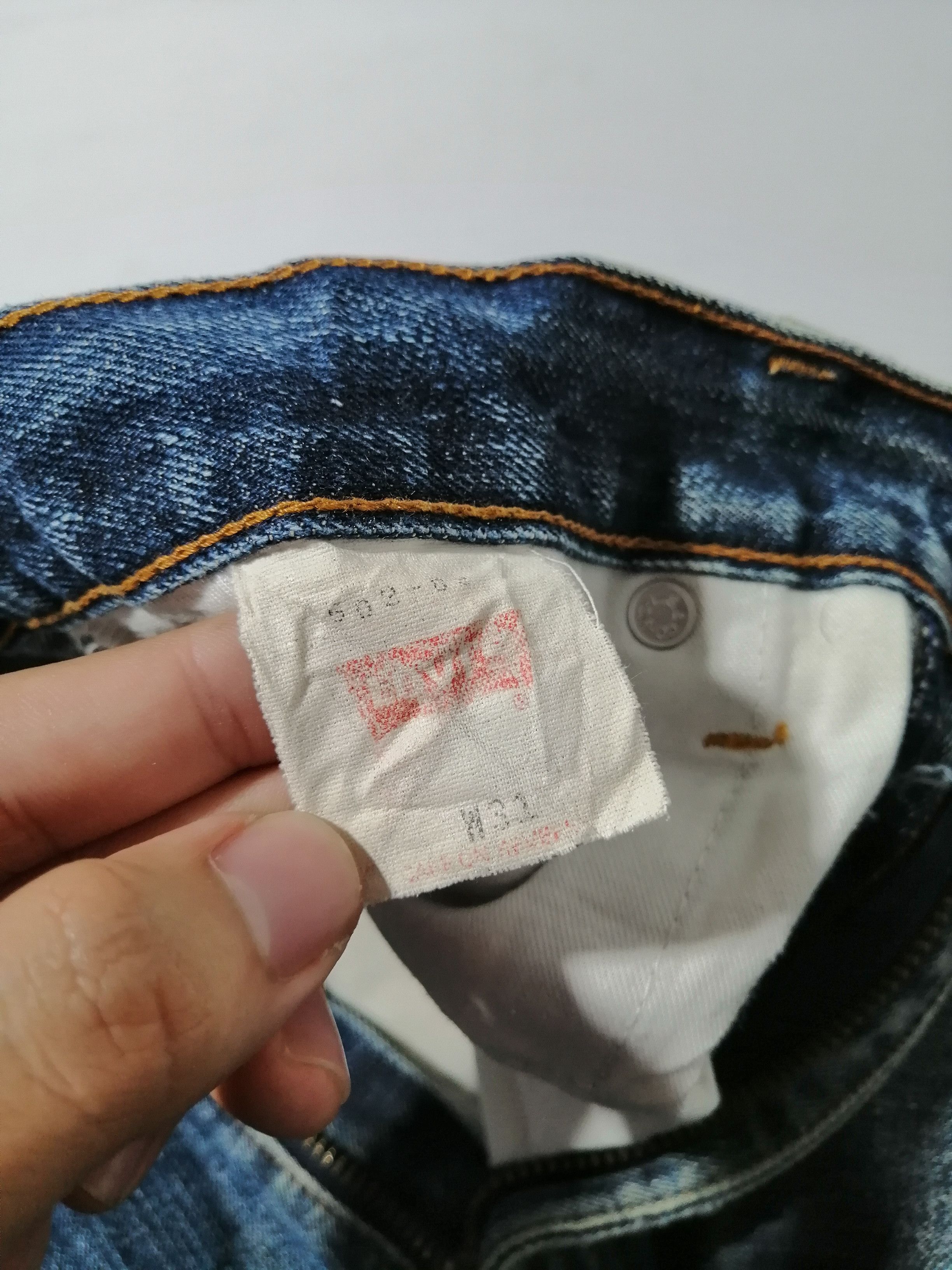 Levi's × Levi's Vintage Clothing Levi's Strauss 502 Distressed Denim Jeans Size US 30 / EU 46 - 7 Thumbnail