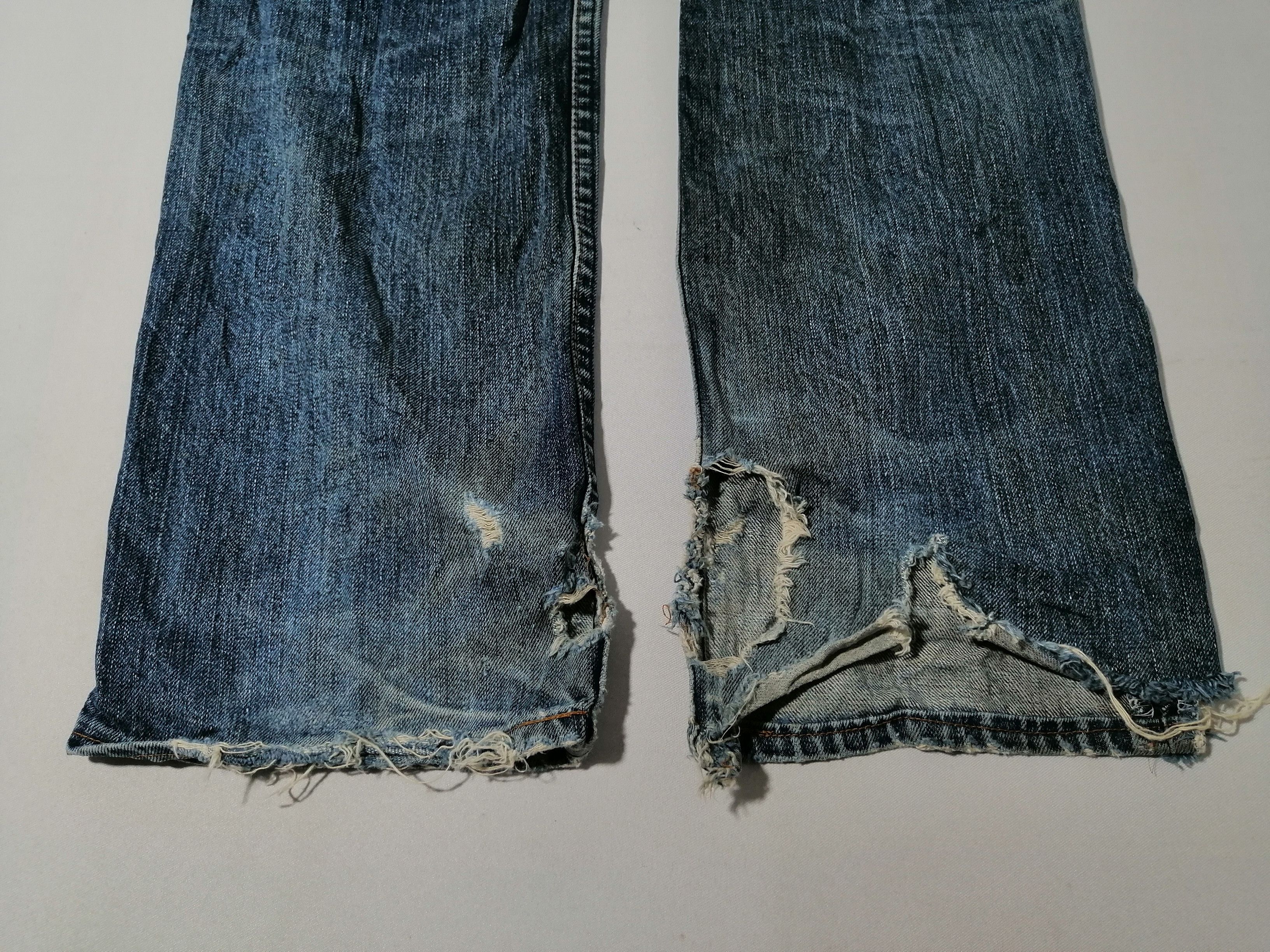 Levi's × Levi's Vintage Clothing Levi's Strauss 502 Distressed Denim Jeans Size US 30 / EU 46 - 3 Thumbnail
