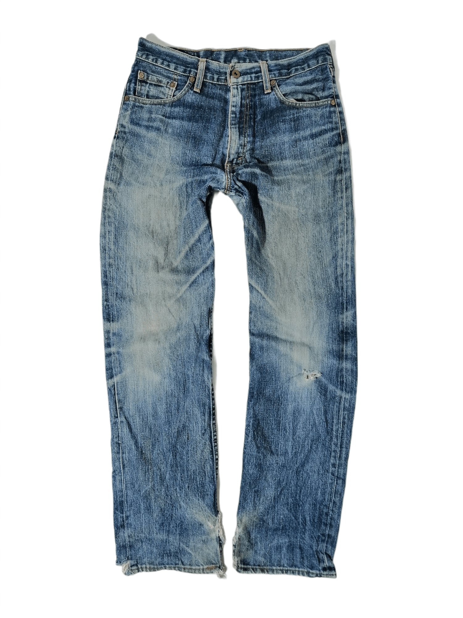 Levi's × Levi's Vintage Clothing Levi's Strauss 502 Distressed Denim Jeans Size US 30 / EU 46 - 1 Thumbnail
