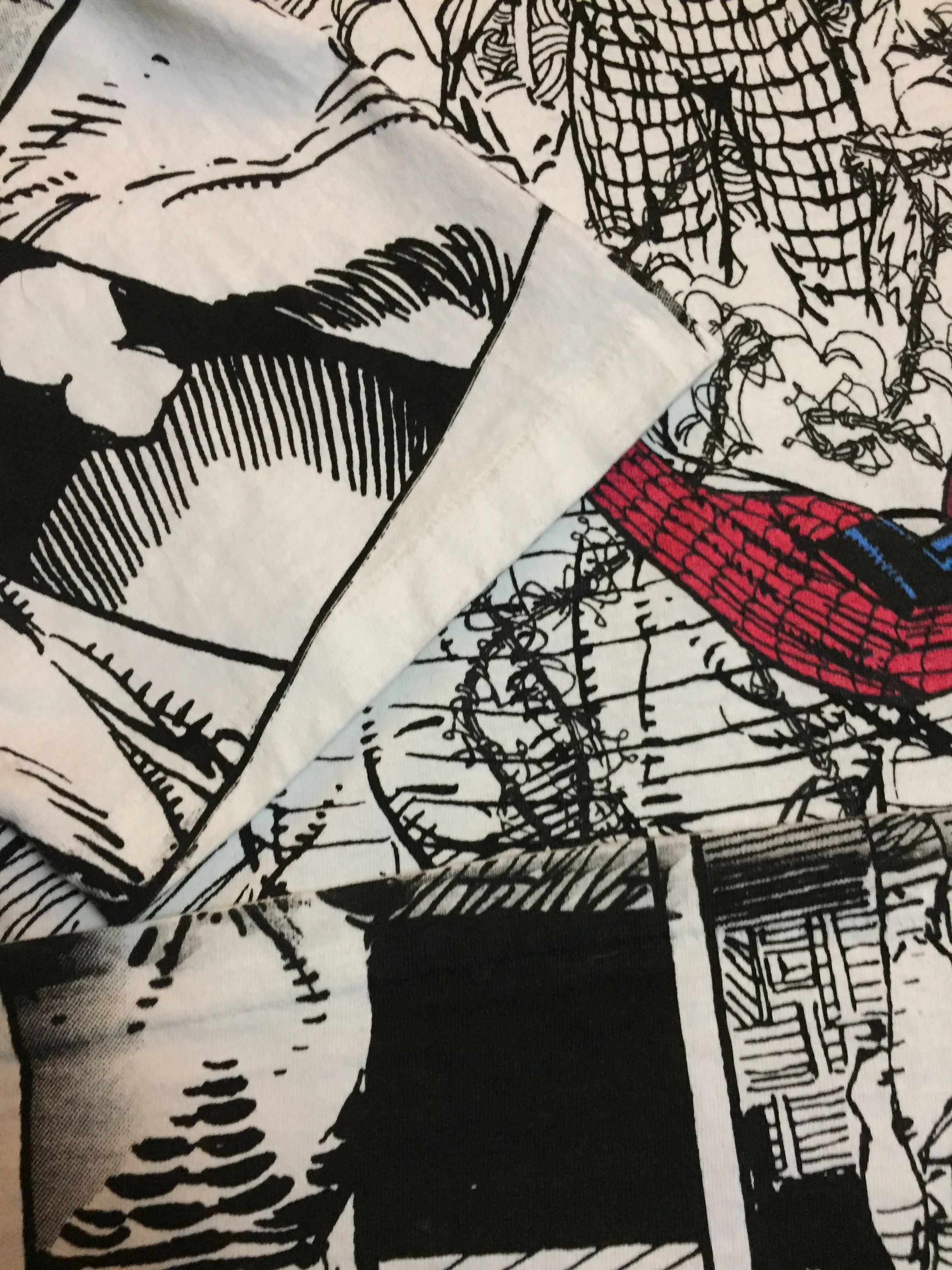 Marvel Comics × Vintage Vintage Spider-man Mega Shirt Size US XL / EU 56 / 4 - 4 Thumbnail