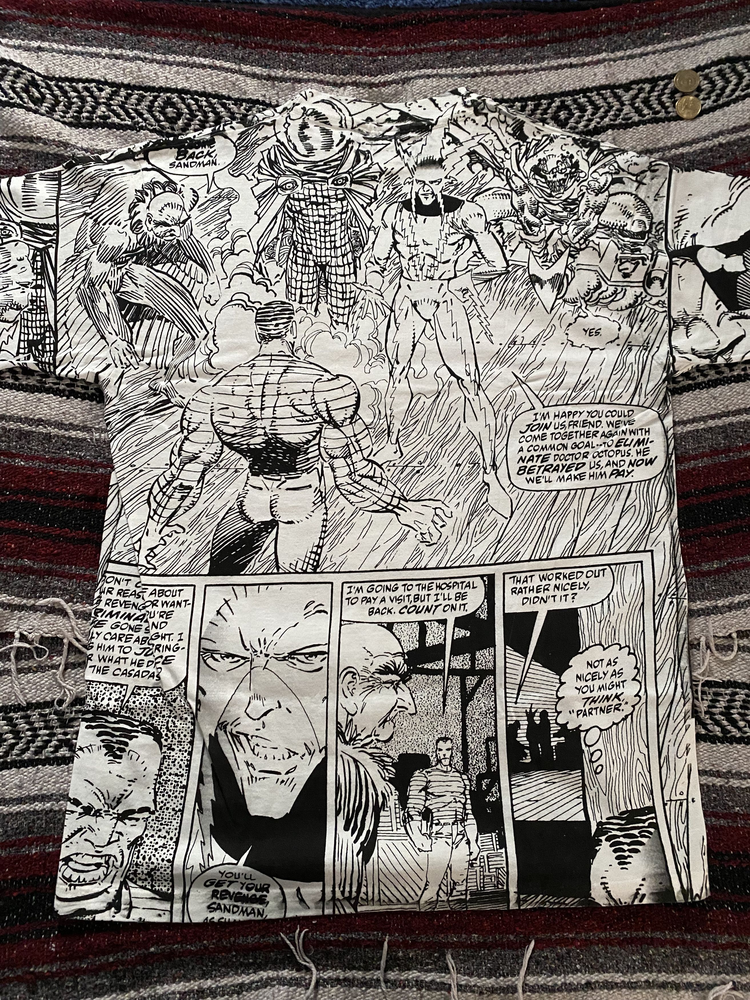 Marvel Comics × Vintage Vintage Spider-man Mega Shirt Size US XL / EU 56 / 4 - 6 Thumbnail